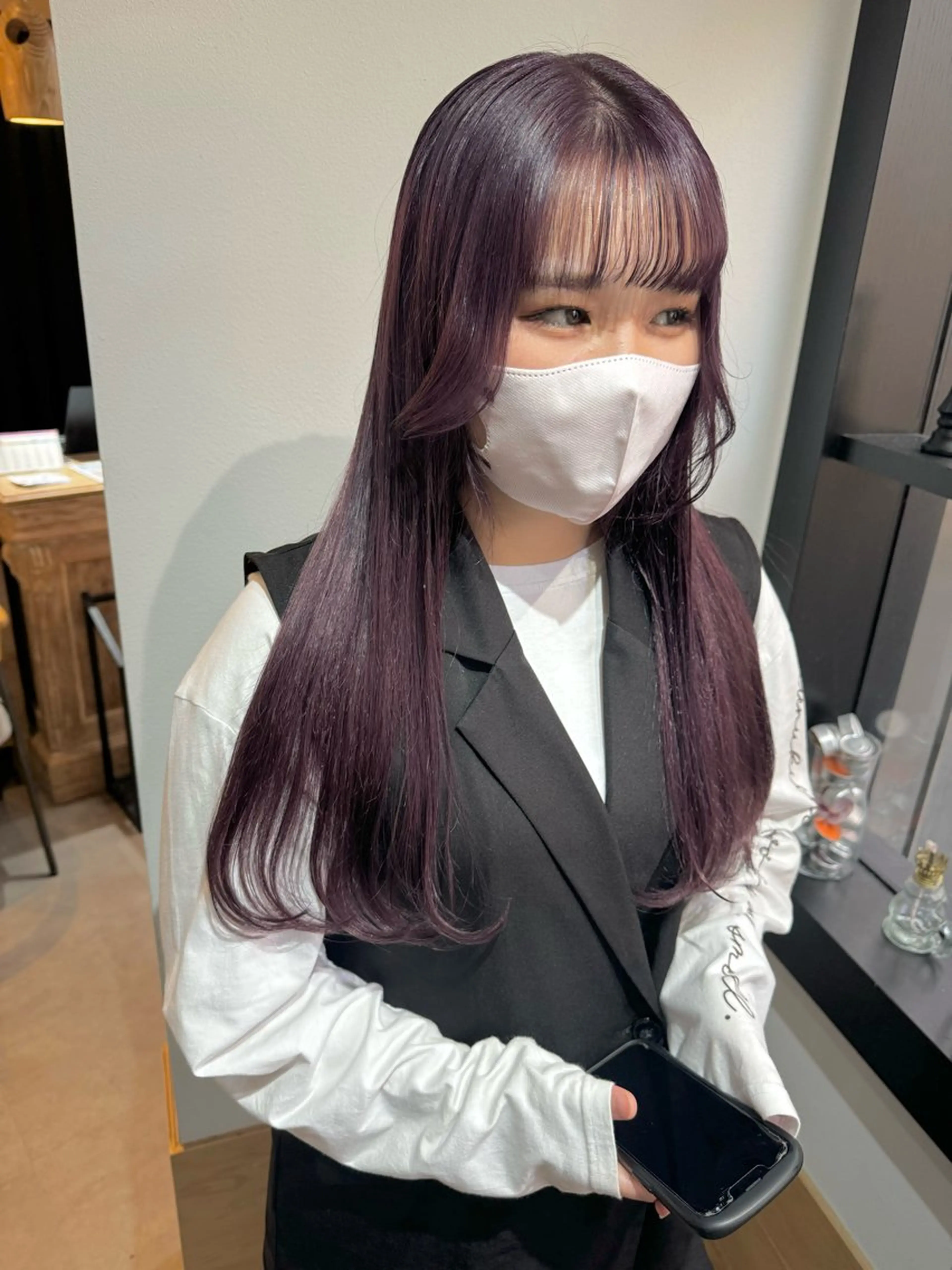 ロング カット ヘアカラー トリートメント Juri🎀/ カラー特化×似合わせのヘアスタイル