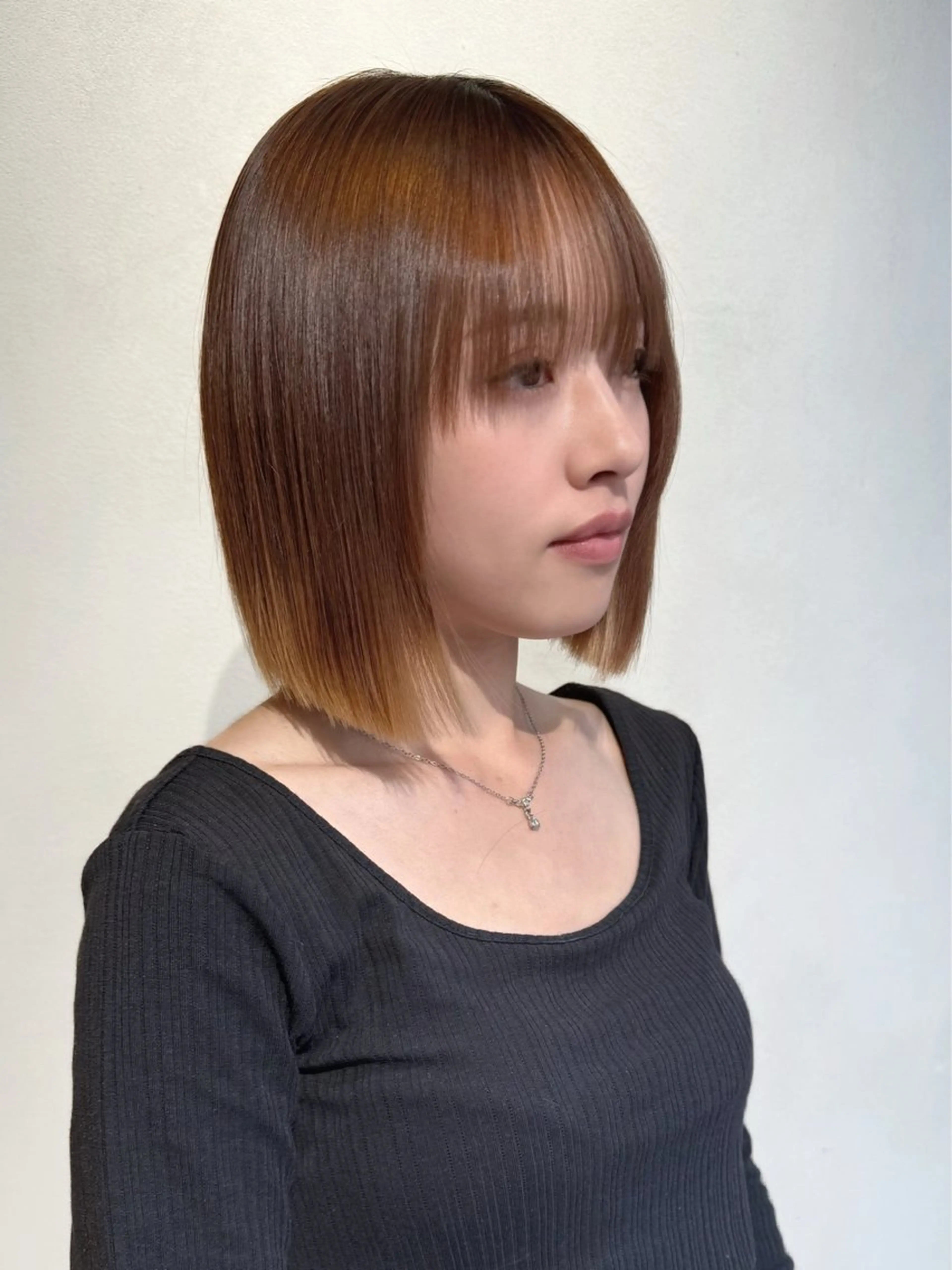 ミディアム NEWTON 🌟カットモデル募集のヘアスタイル