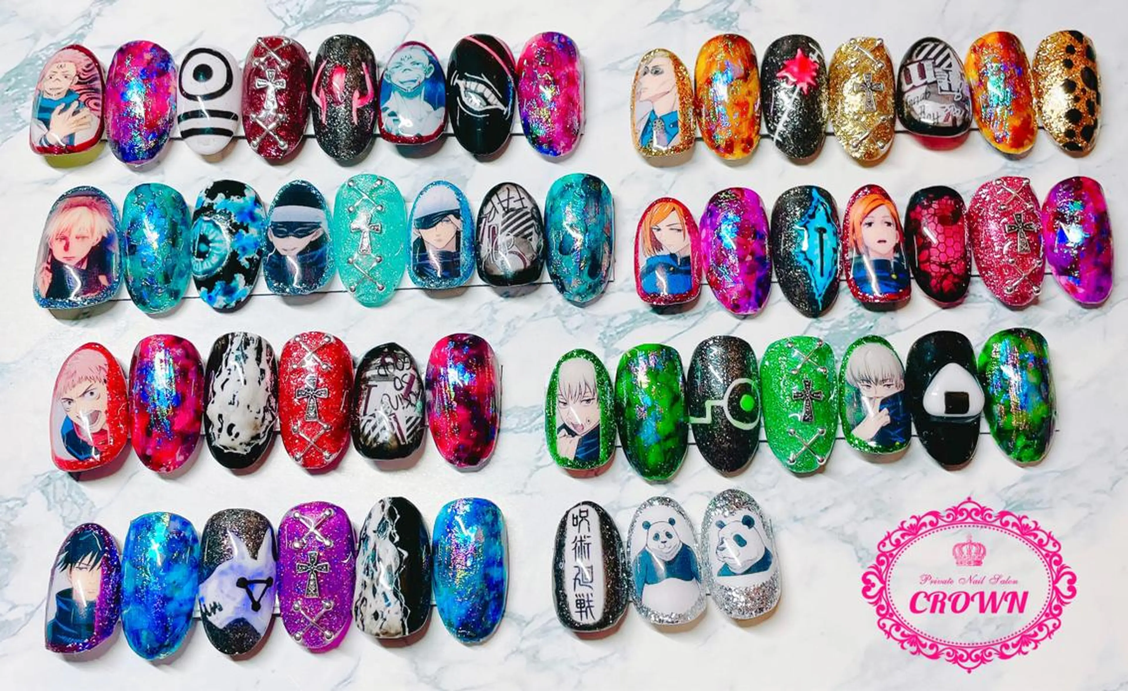 ネイル CROWN プライベートサロンのネイルデザイン