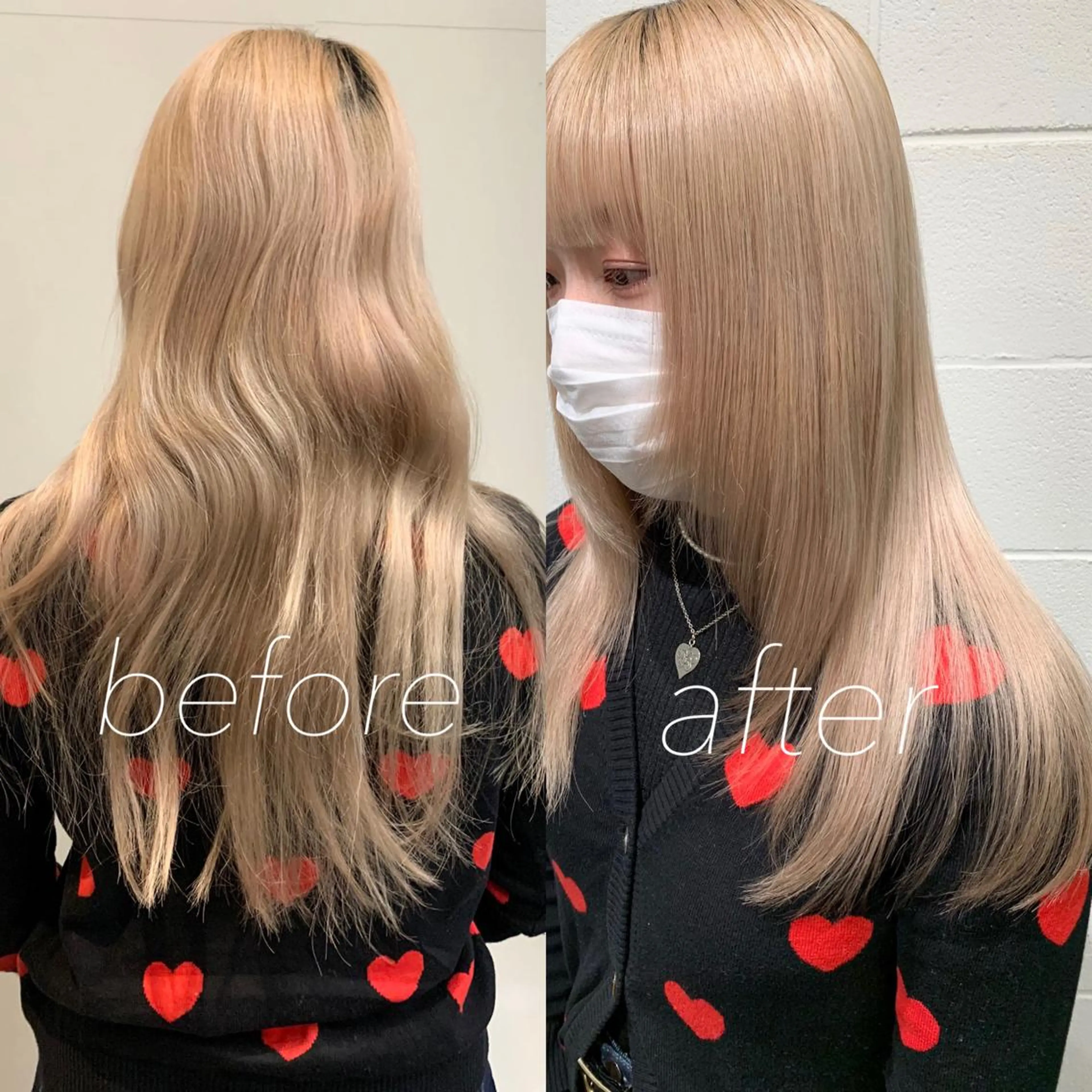 ロング カラー 顔まわりレイヤー 顔周りカット レイヤーカット レイヤーカット/艶髪 ✨💭KIRARIのヘアスタイル