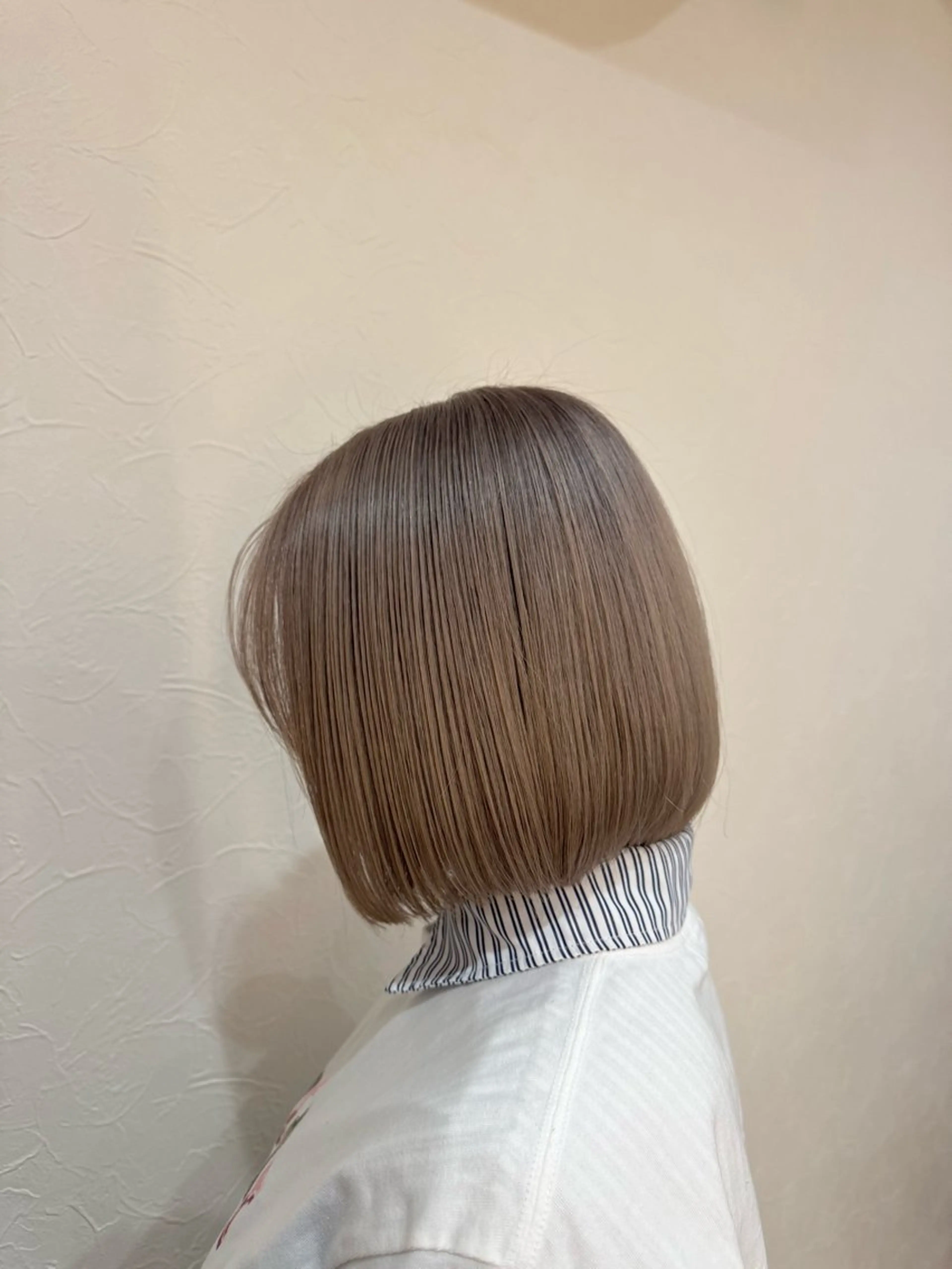 ミディアム カラー ヘアアレンジ カット ヘアカラー 佐々木  まゆかのヘアスタイル
