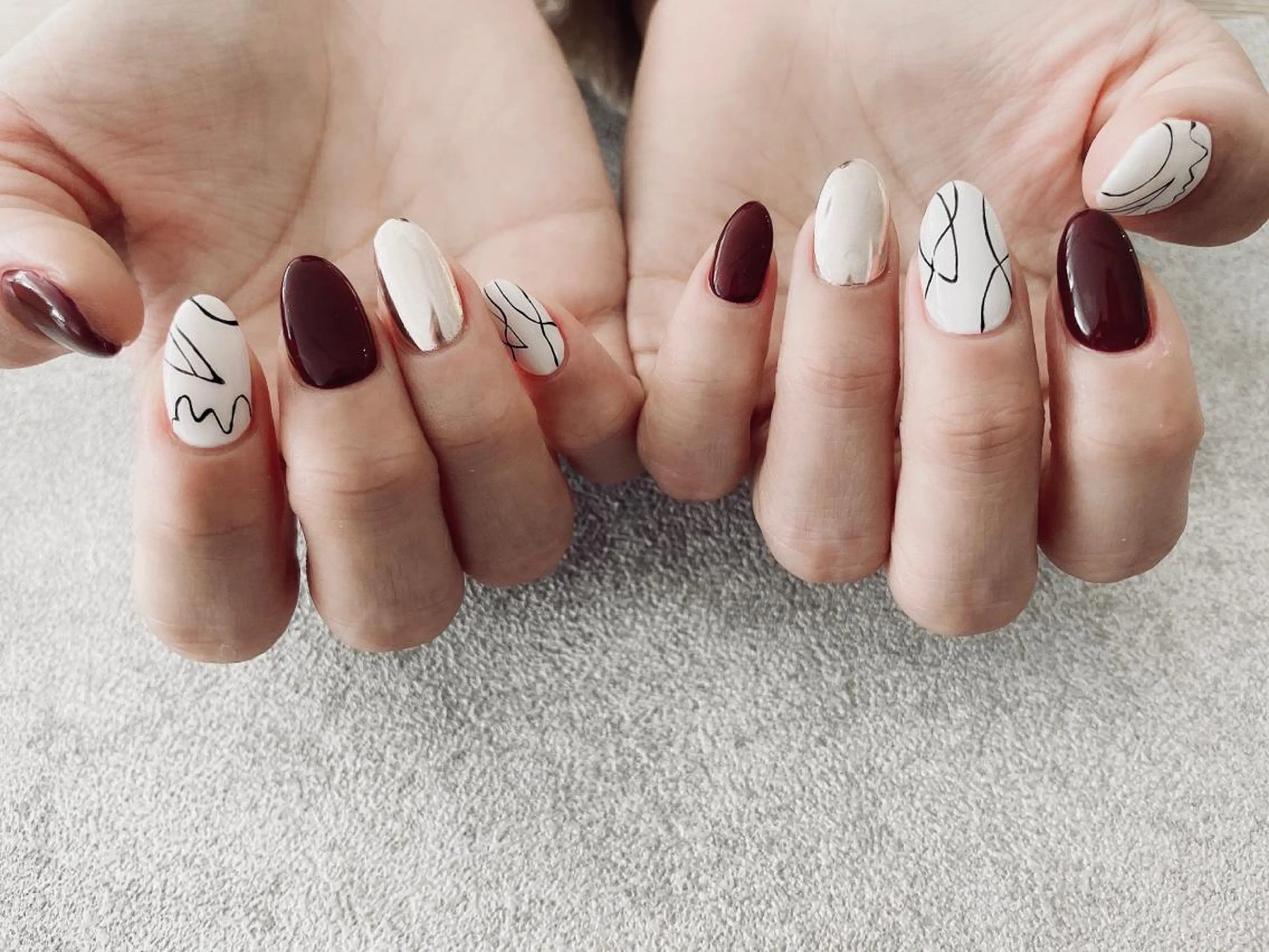 ネイル アートネイル 持ち込み ニュアンスネイル ハンドネイル Platluce. ERIのネイルデザイン