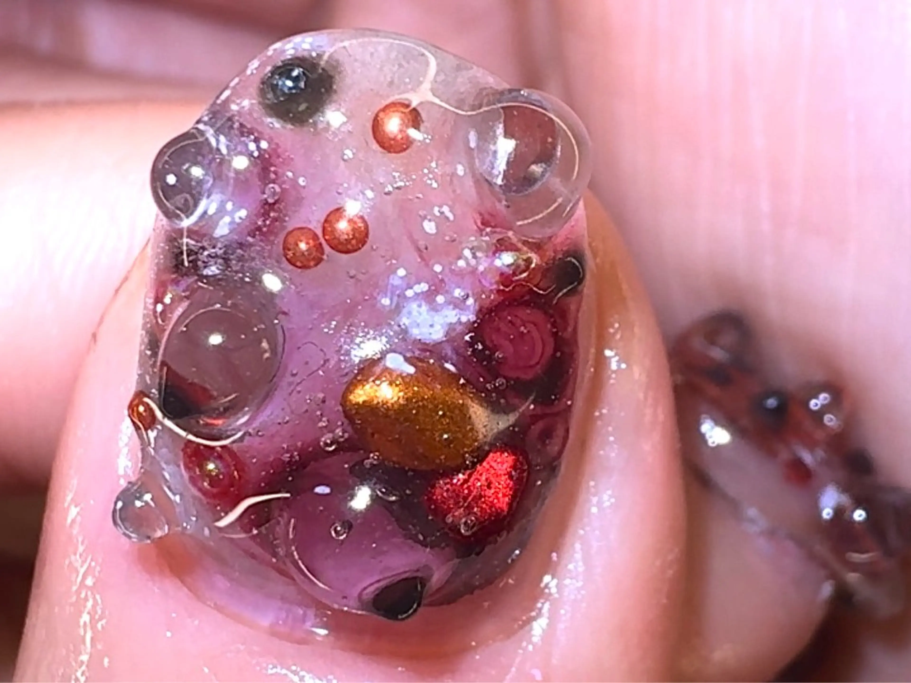 ネイル ハンドネイル ハンドケア ＊爪神＊ 珠裕‪ miyuのネイルデザイン