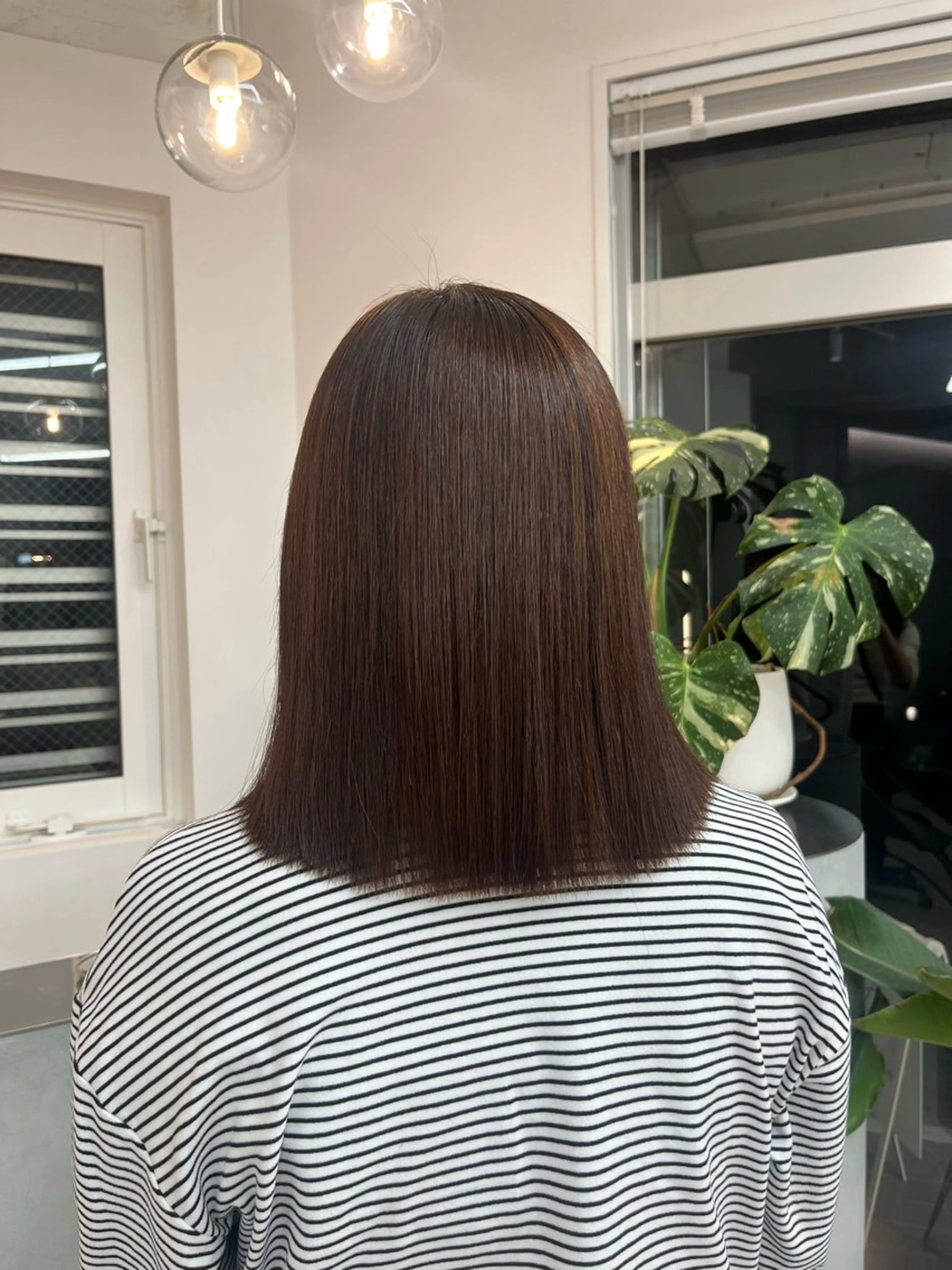 縮毛矯正 碓氷 梨乃のヘアスタイル