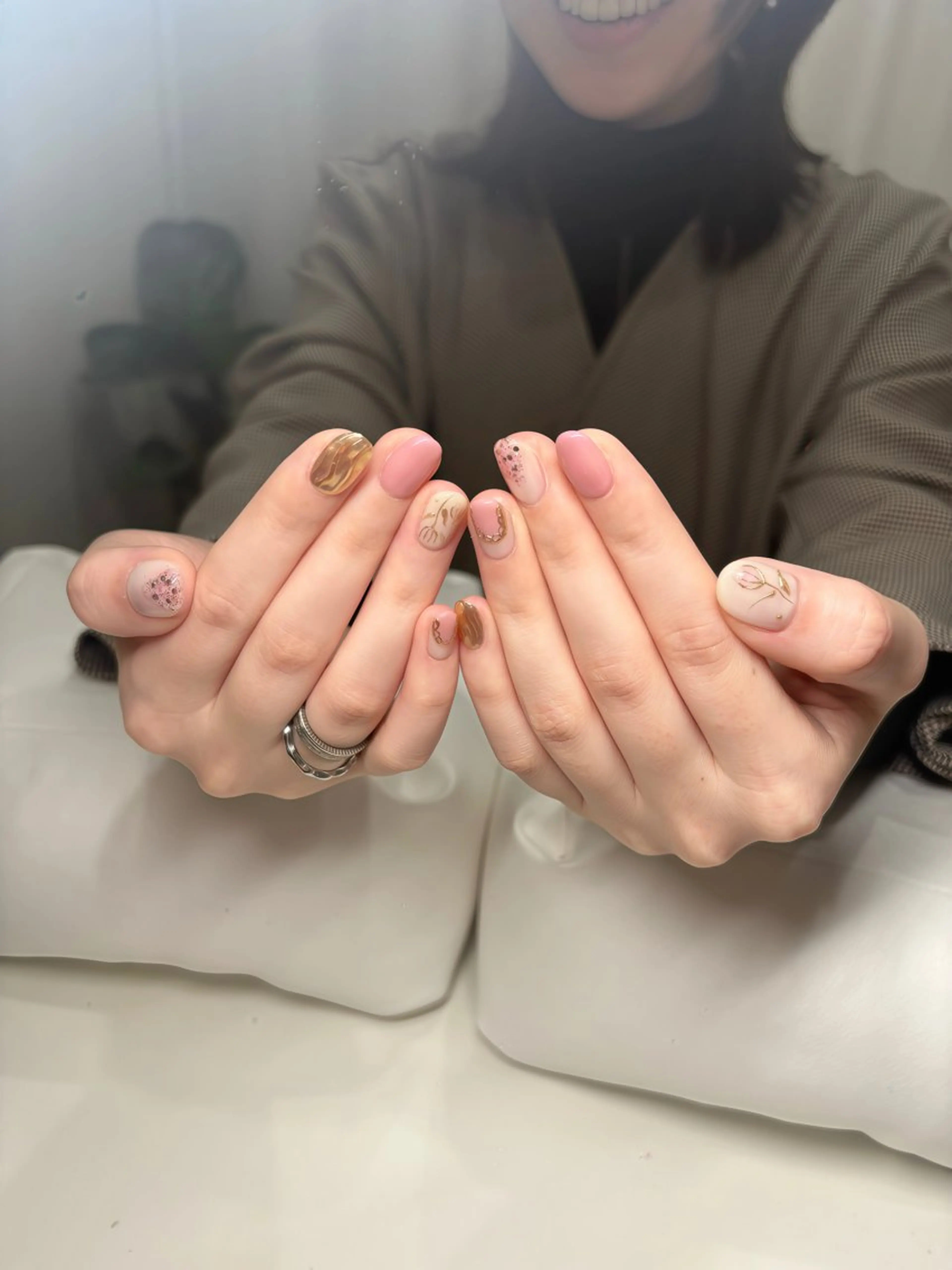 ネイル ハンドネイル ネイルサロン /しあわせたいむ🌱のネイルデザイン