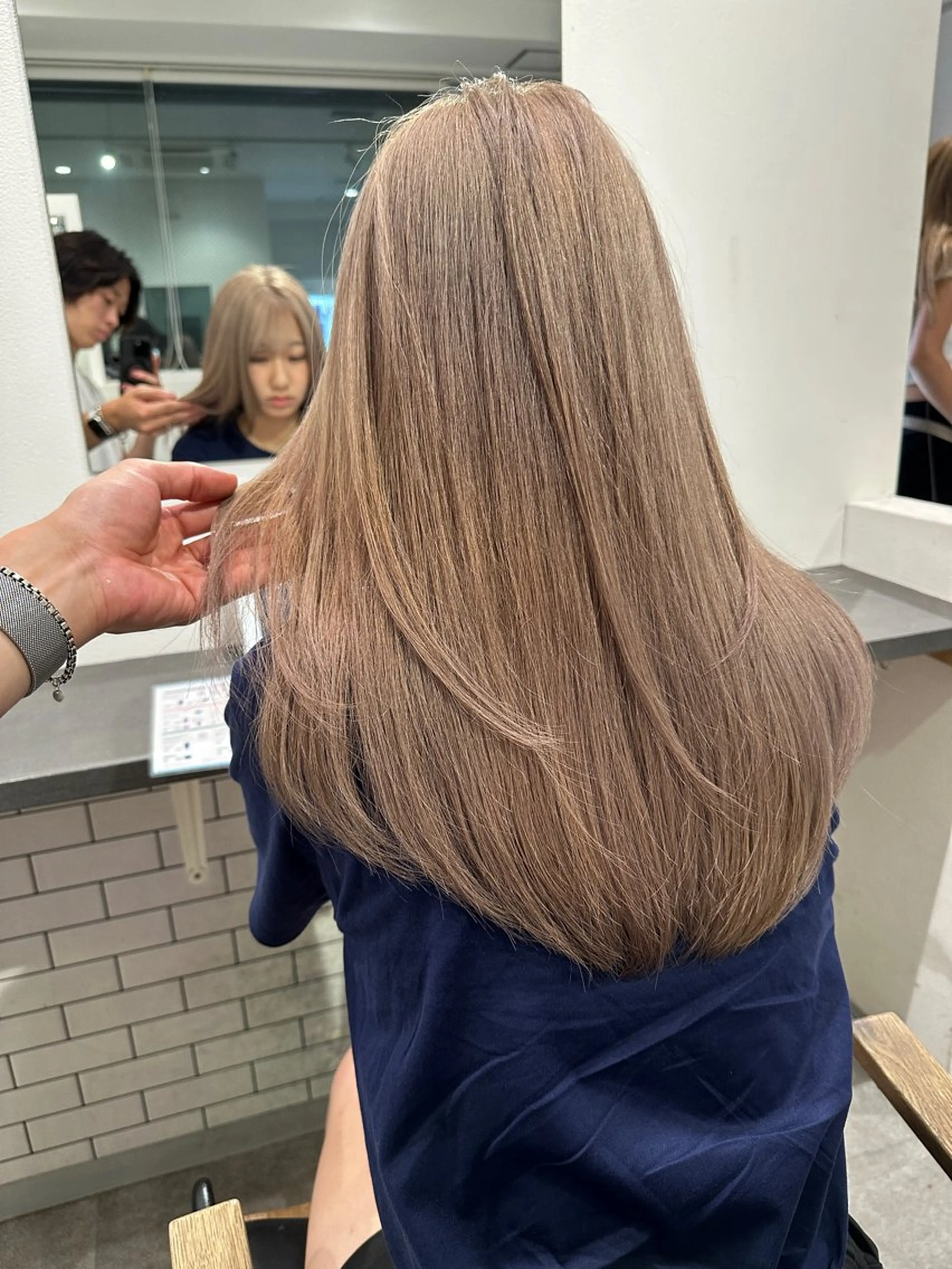 ロング カラー ヘアカラー kalahair Yukaのヘアスタイル
