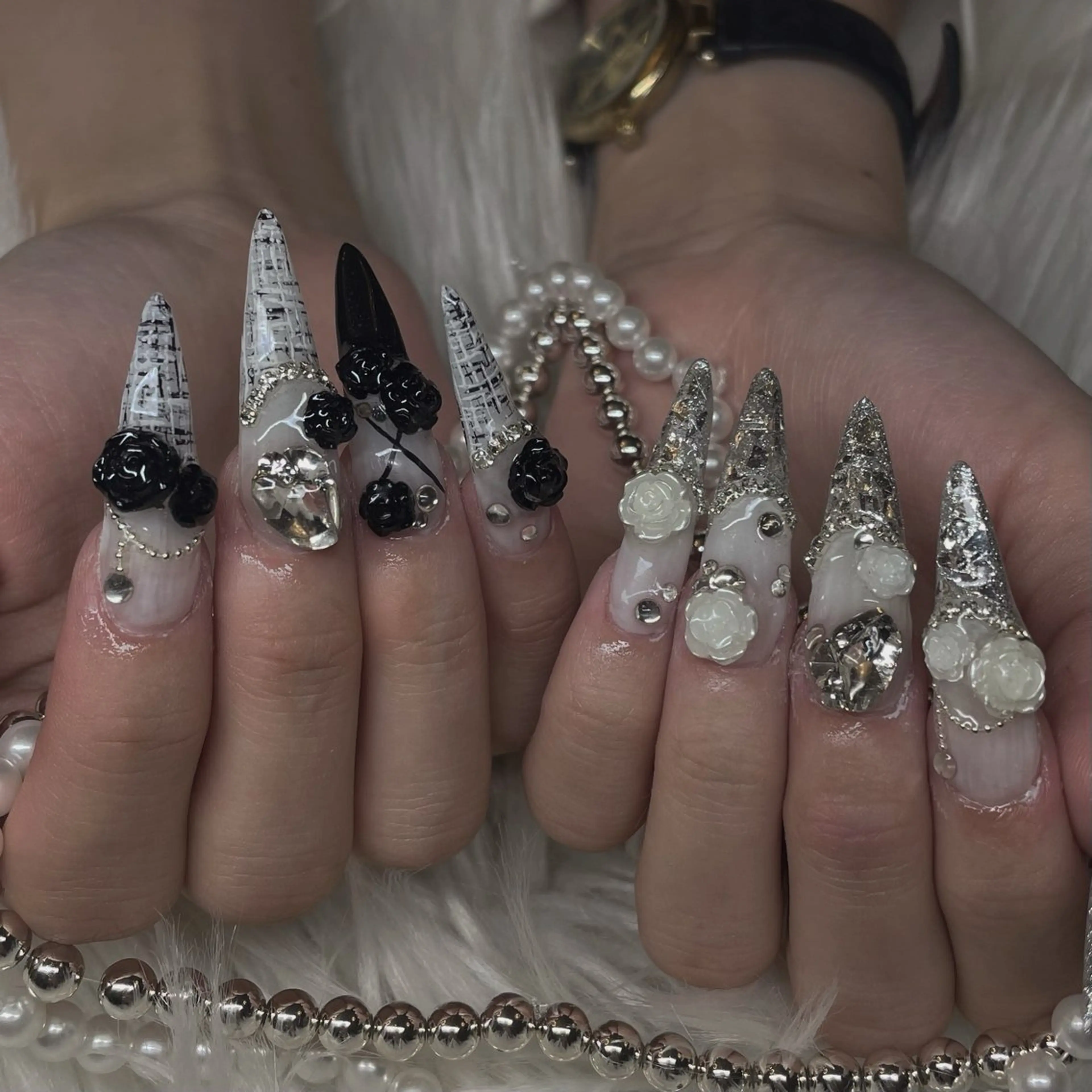 ネイル ハンドネイル ネイルラボ Eclat ふたばのネイルデザイン