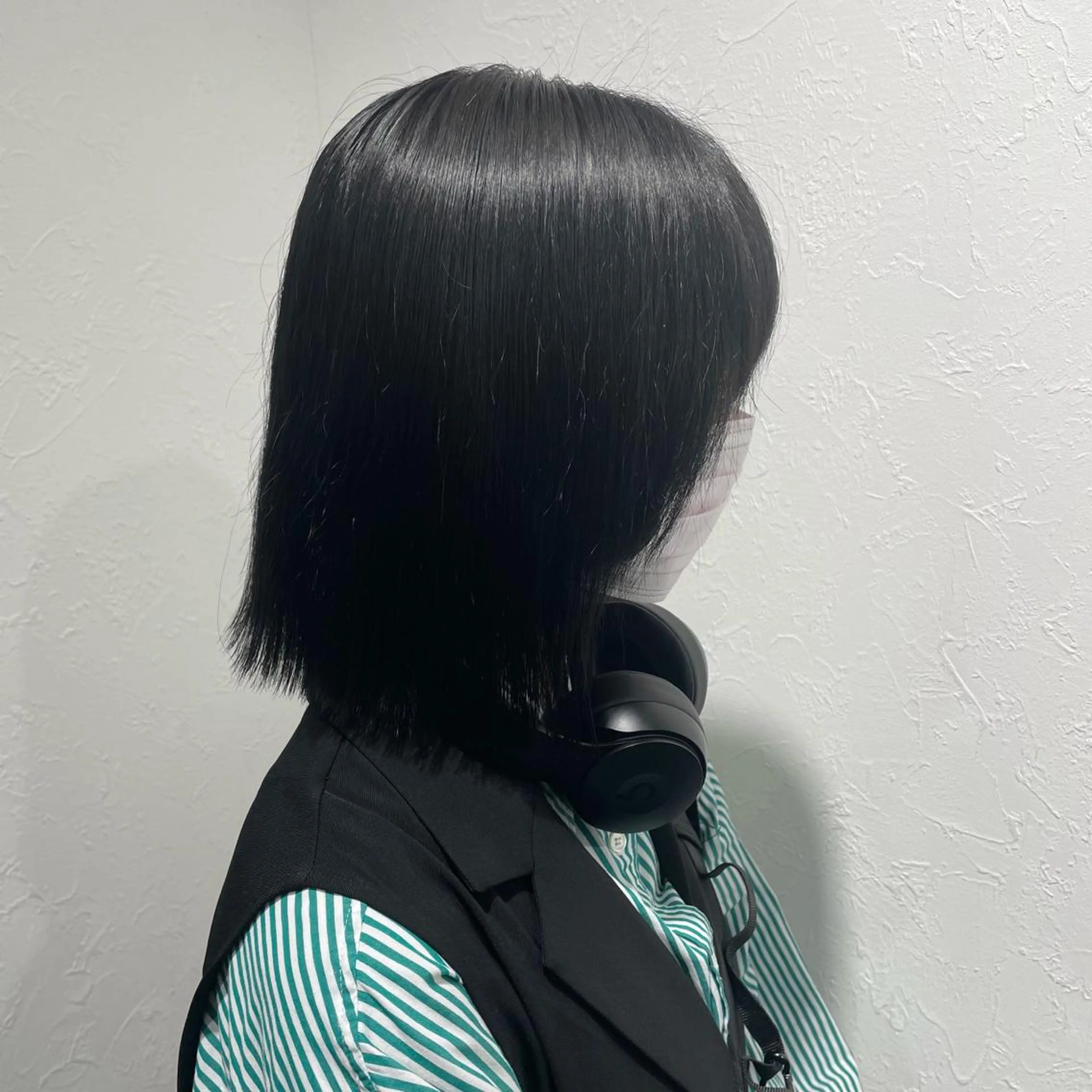 ミディアム カラー shiho .のヘアスタイル