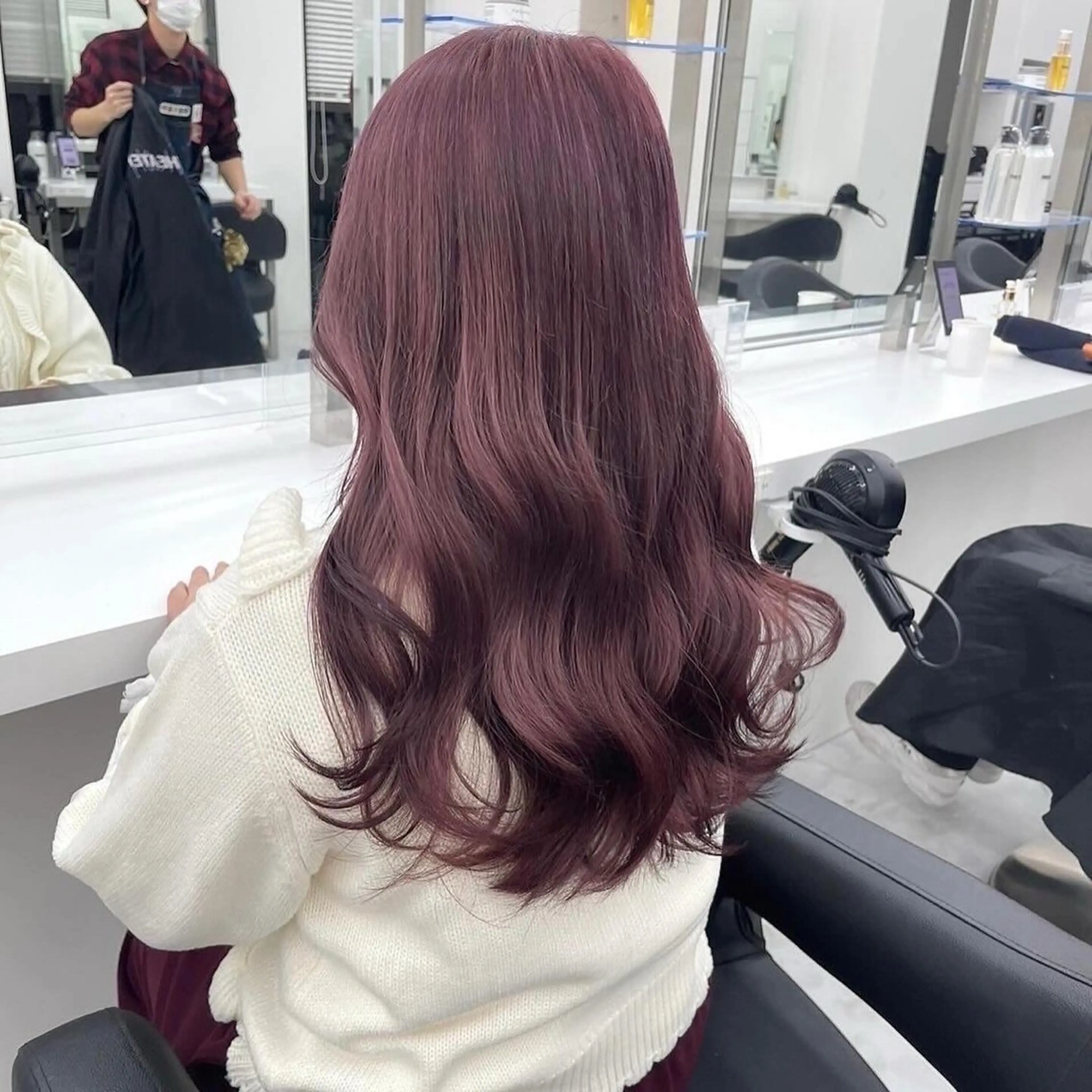 ロング カラー みう/仙台/暖色/ 艶髪/顔周りカット/のヘアスタイル