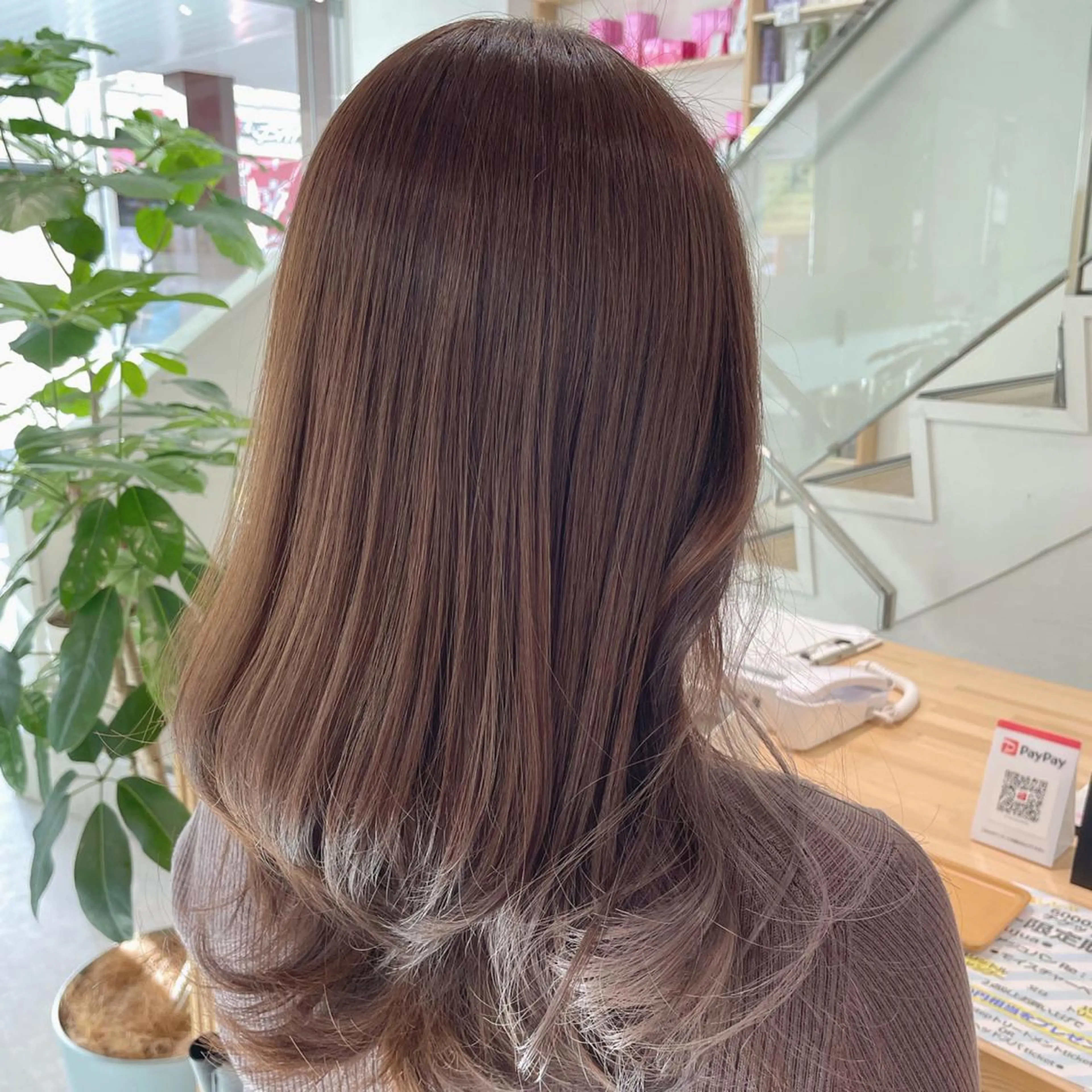 セミロング カラー ヘアカラー トリートメント これた🧸ヘアメ職人 ♡髪質改善♡カラーのヘアスタイル