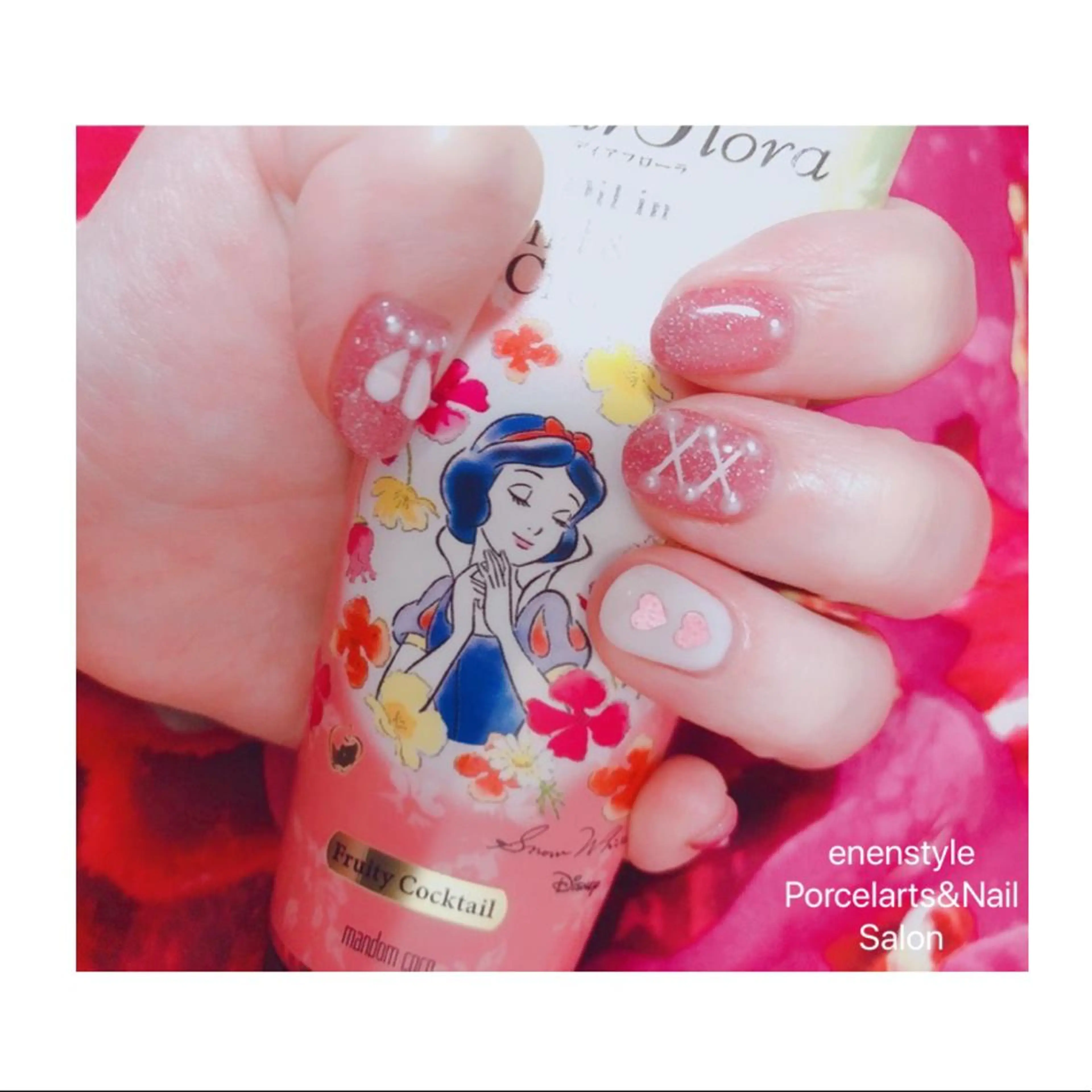 ショート ネイル ハンドネイル 👑enen style👑のネイルデザイン