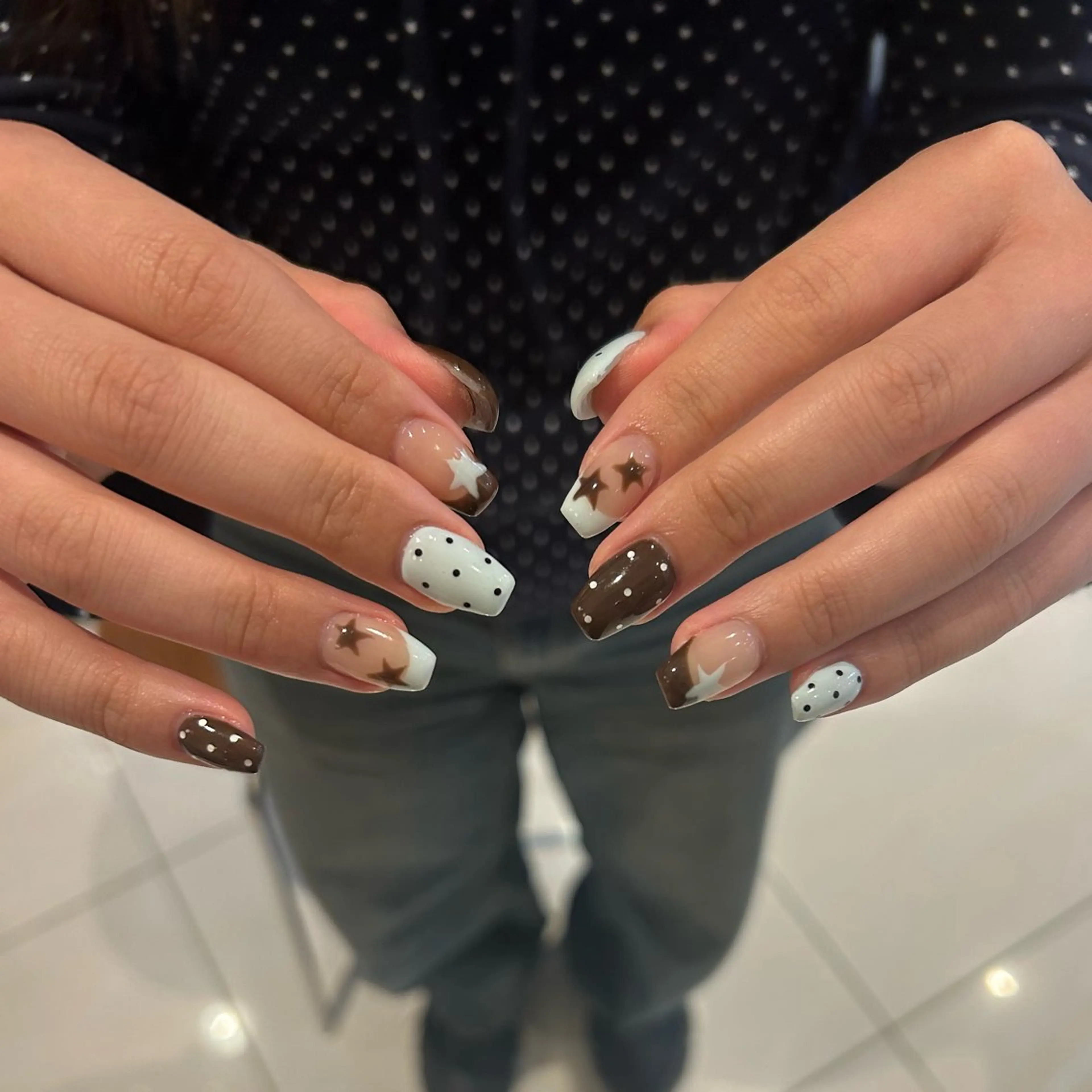 ネイル 持ち込み Allure 小山店 結咲(ゆいさ)のネイルデザイン