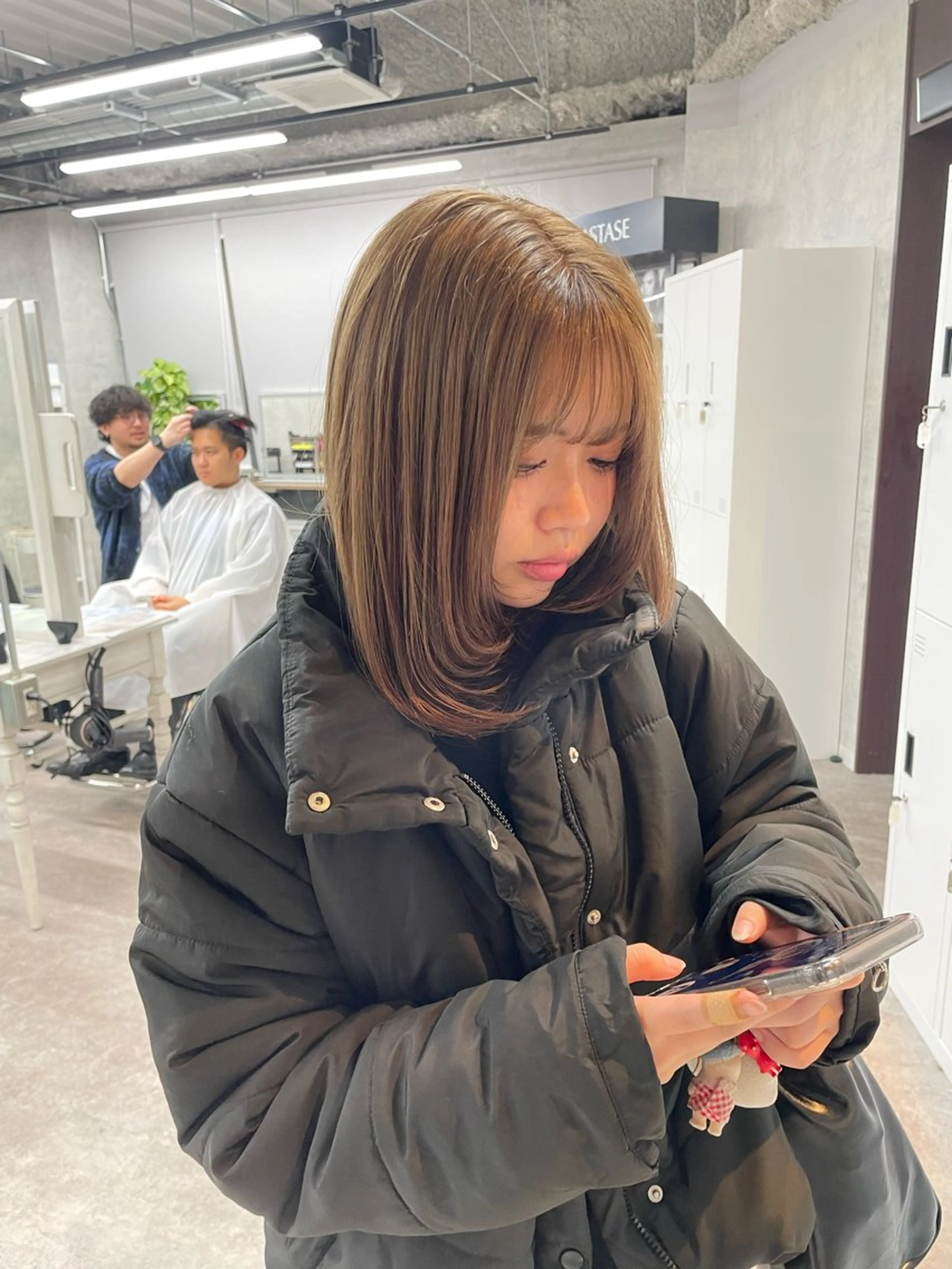 ミディアム カラー カット ヘアカラー limit🦄店長 髪質改善KOUHEIのヘアスタイル