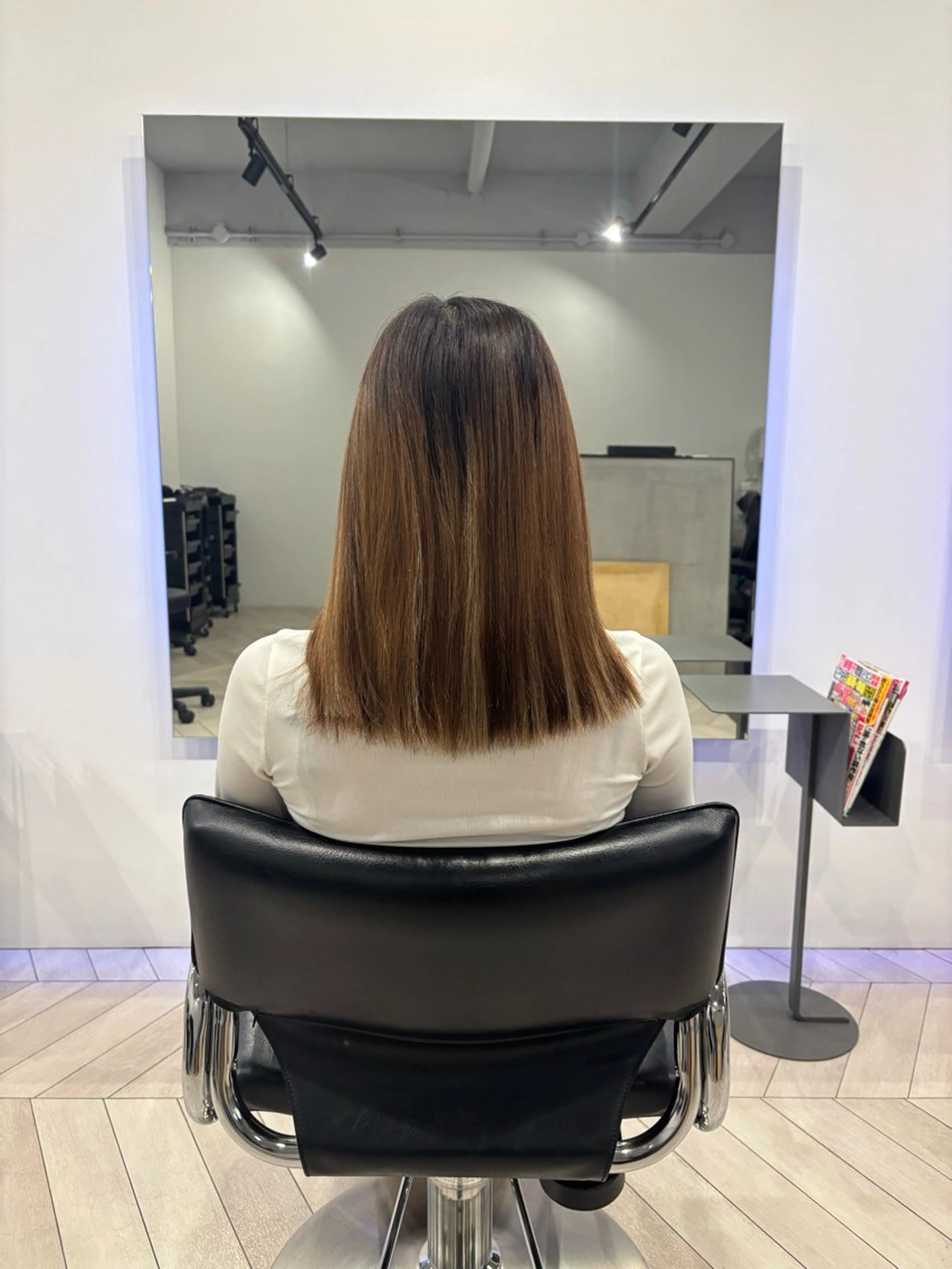 熊取谷 茉那のヘアスタイル