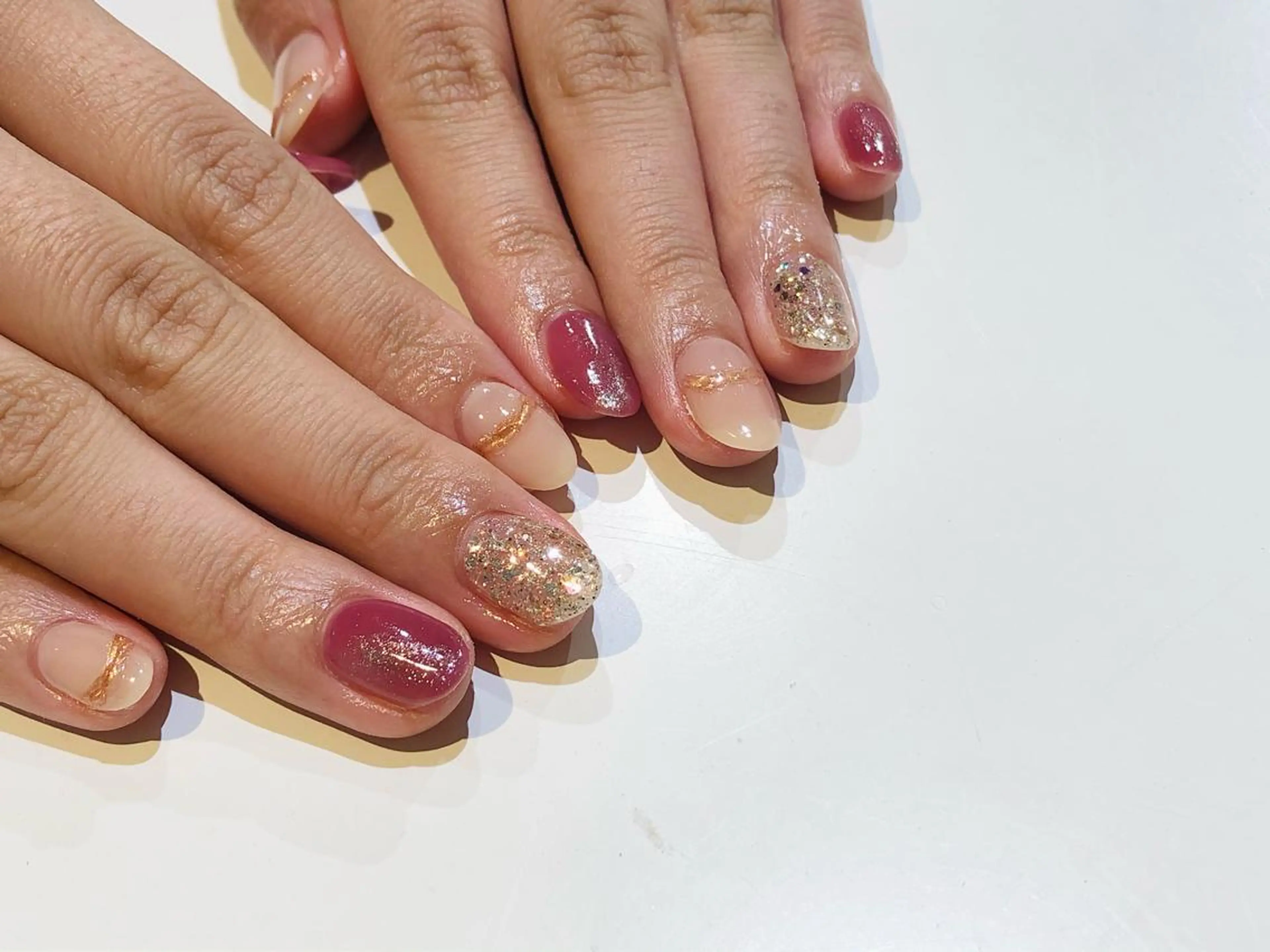 ネイル 舞田 苑香のネイルデザイン