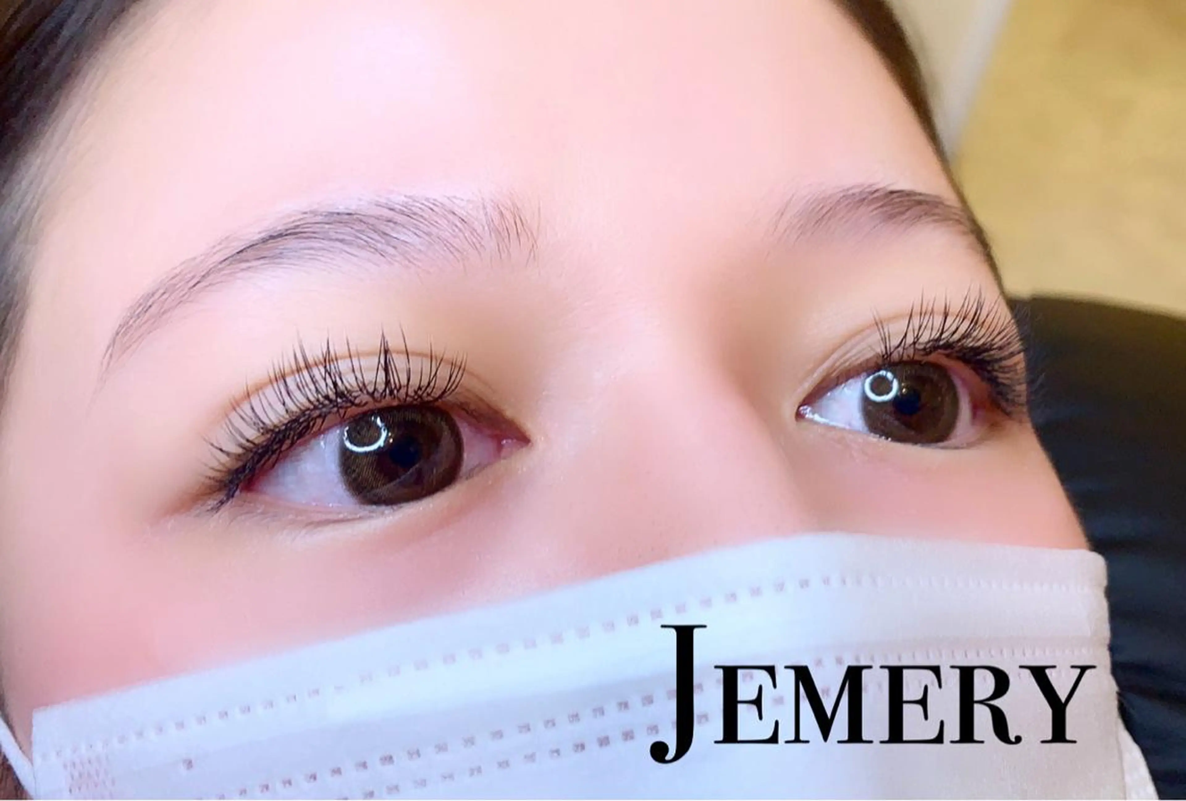 マツエク・マツパ 付け放題 フラットラッシュ 💎 Jemery 💎のマツエク・マツパデザイン