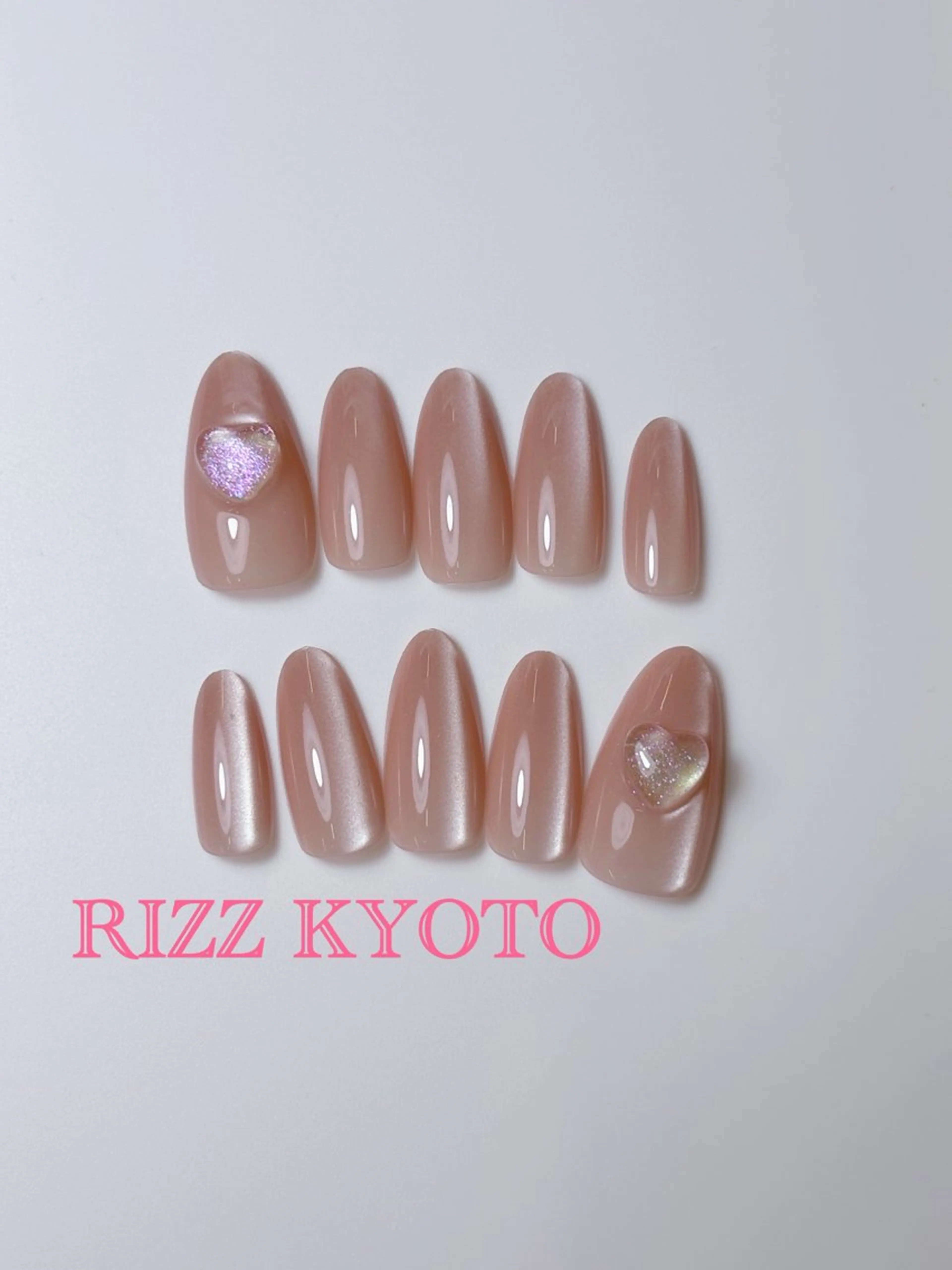 ネイル ネイルチップ ハンドネイル RIZZ KYOTO ゆうのネイルデザイン