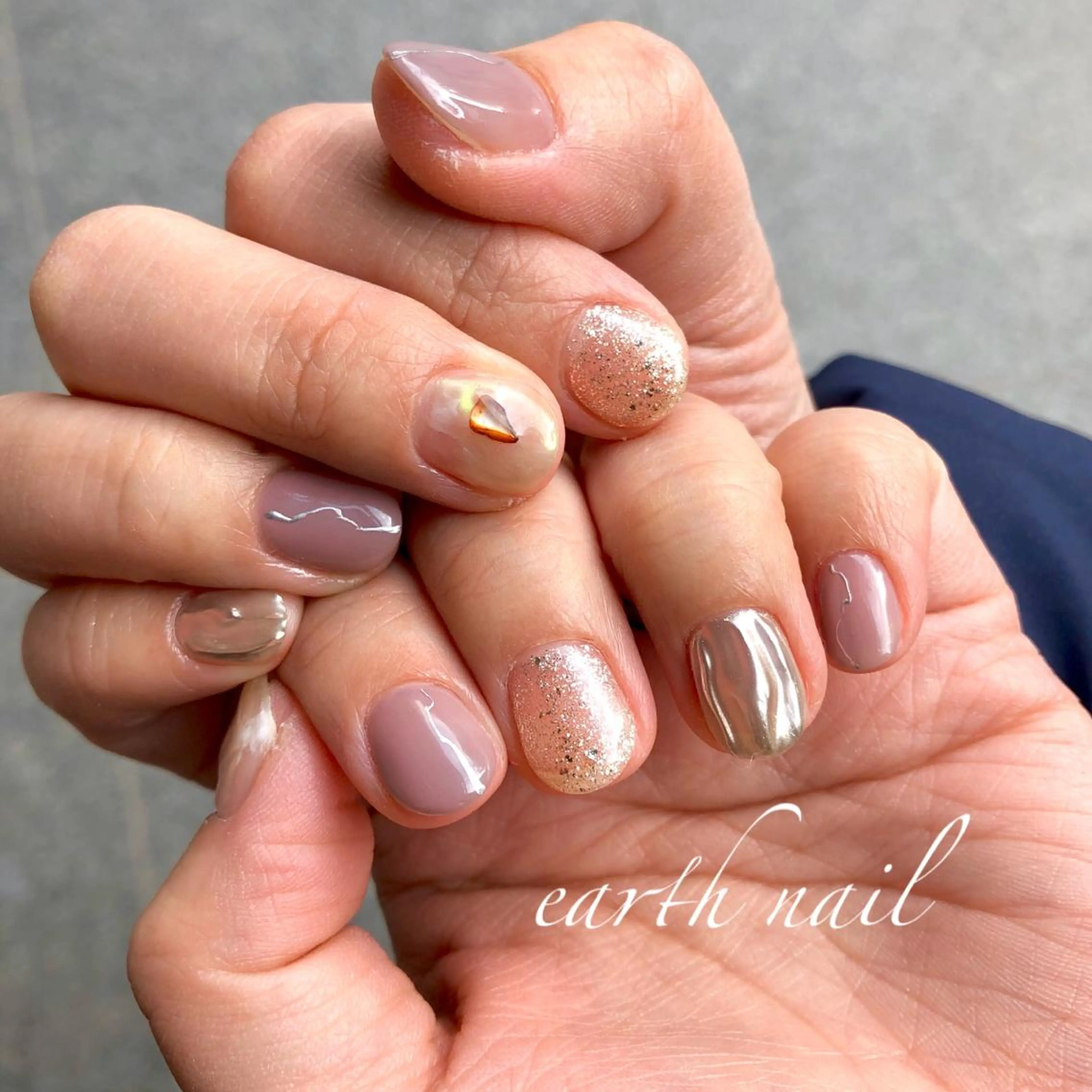 ネイル ハンドネイル 🧁🥕 asukaのネイルデザイン