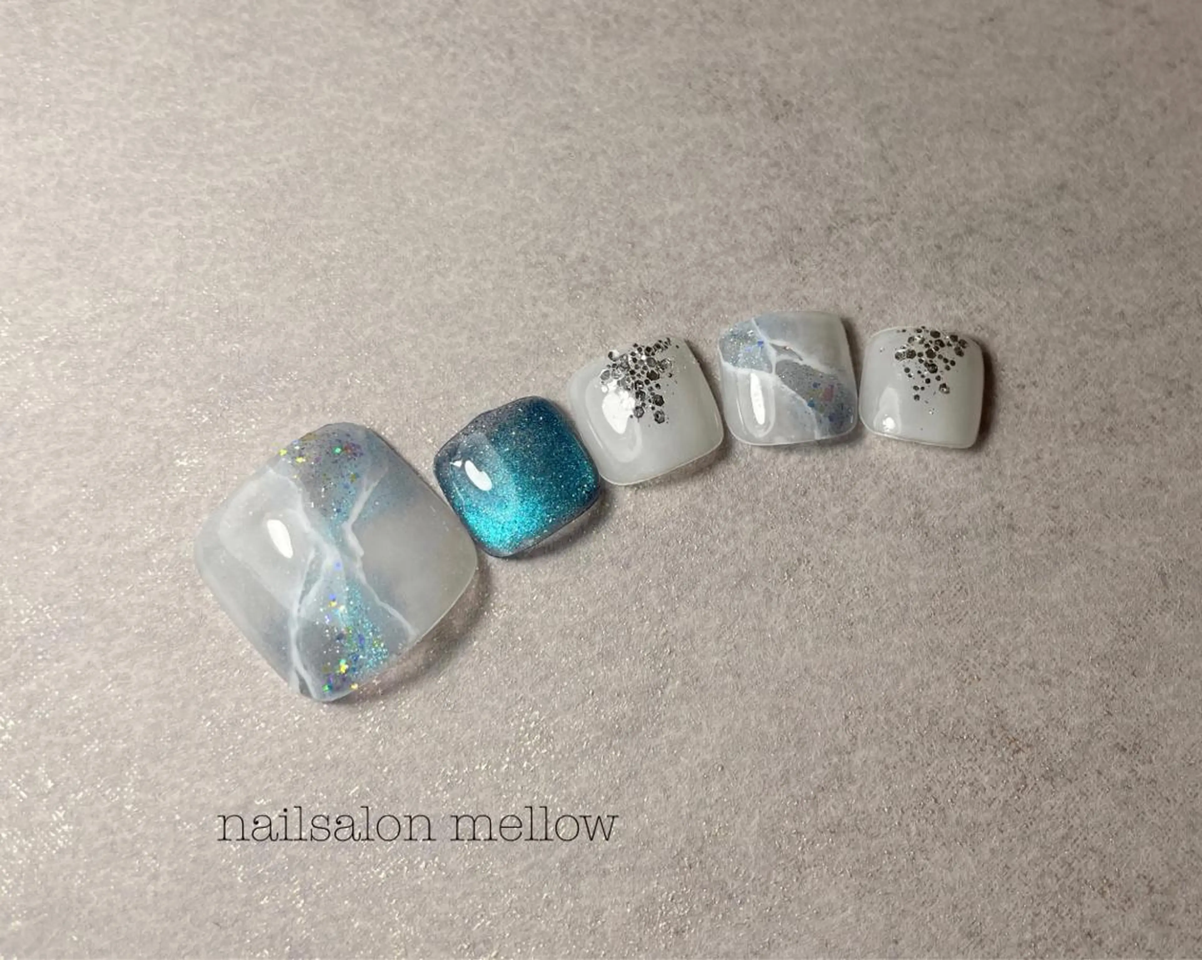 ネイル フットネイル 大山 浩美のネイルデザイン