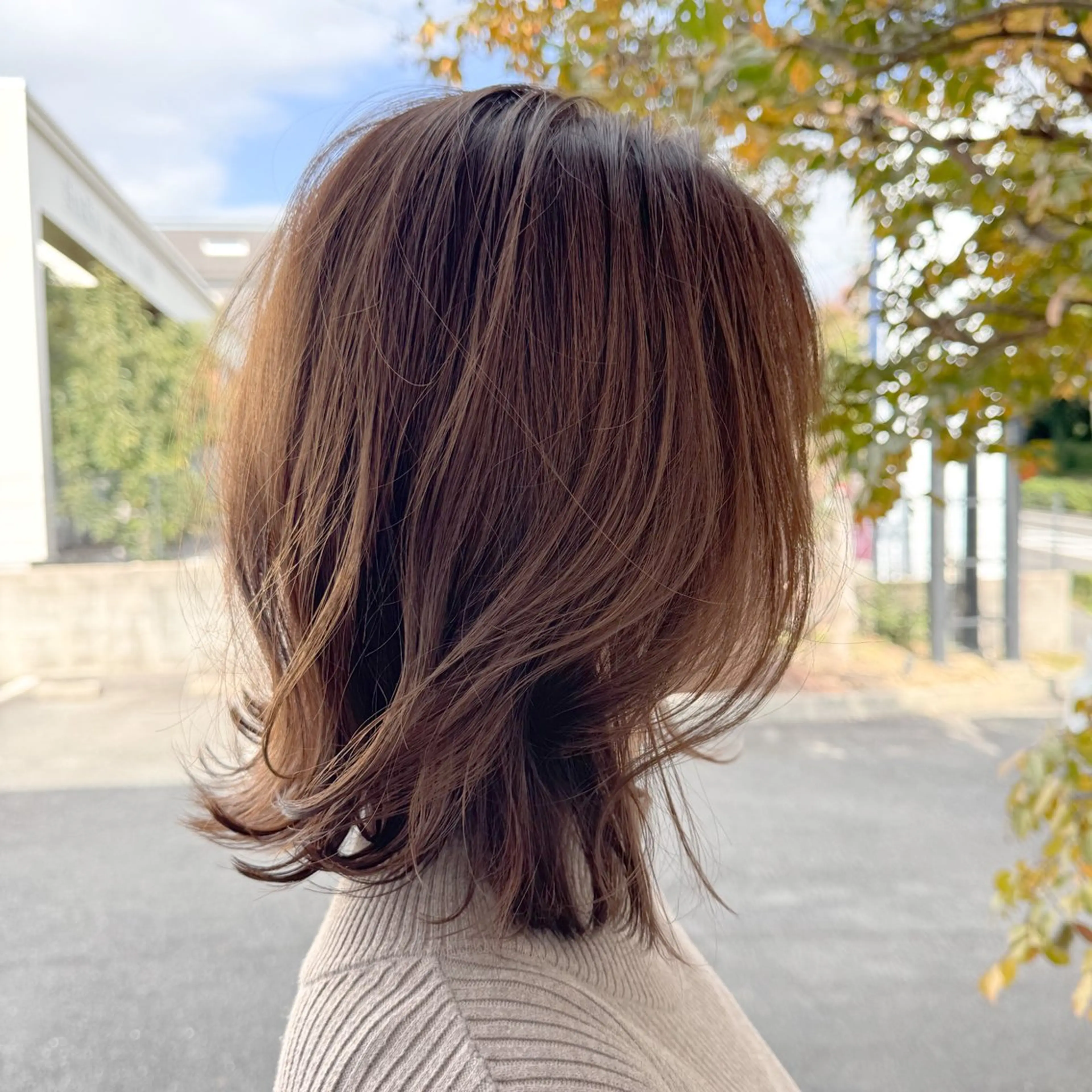 ミディアム 池田 雅史のヘアスタイル