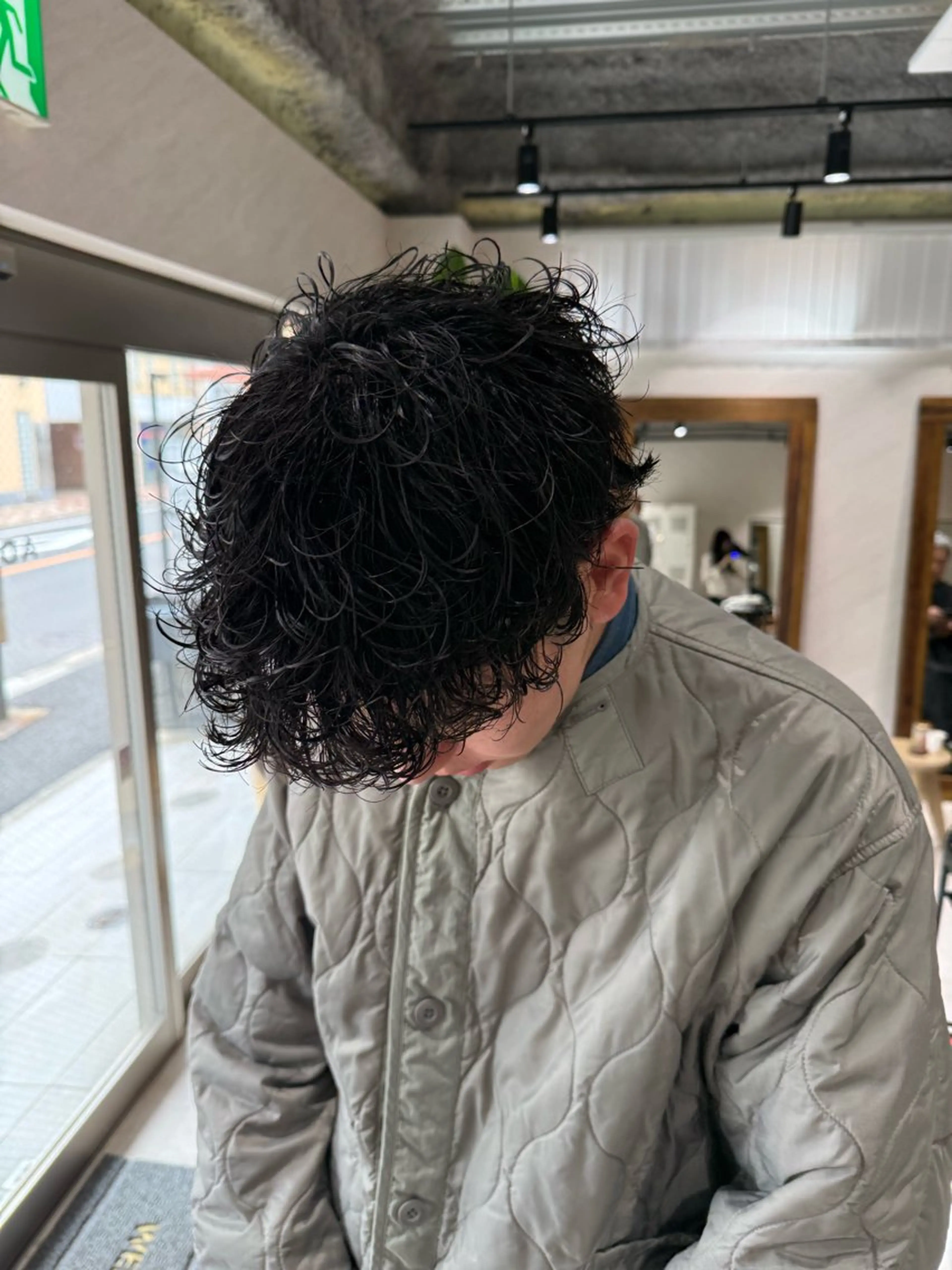 💫メンズ限定💫【カット➕パーマ➕トリートメント】デザインパーマ変更可の写真