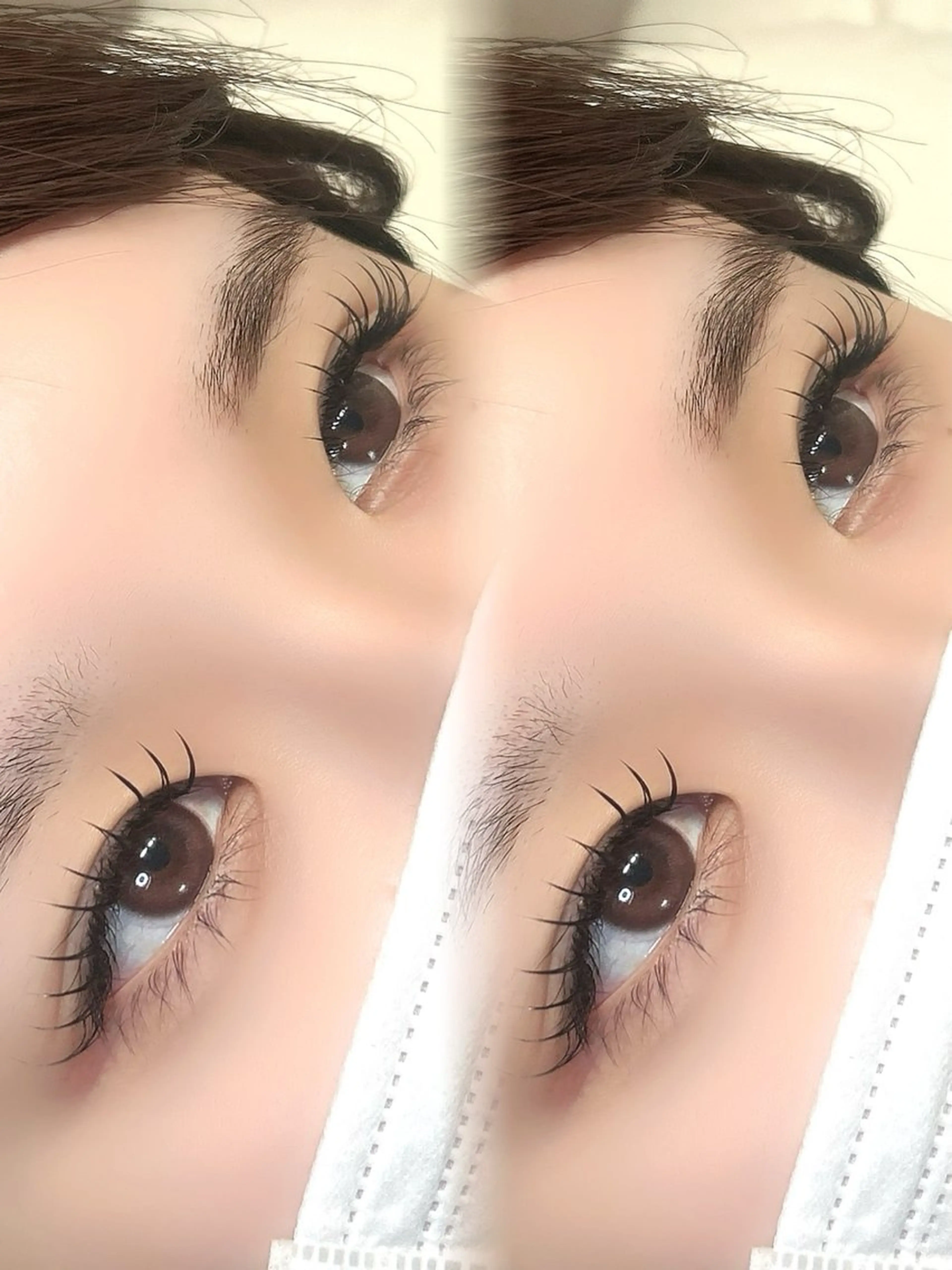 マツエク・マツパ マツエク total beauty salon felic'ita所属・LED/パリエク/ 上下/束感まつげのマツエク・マツパデザイン