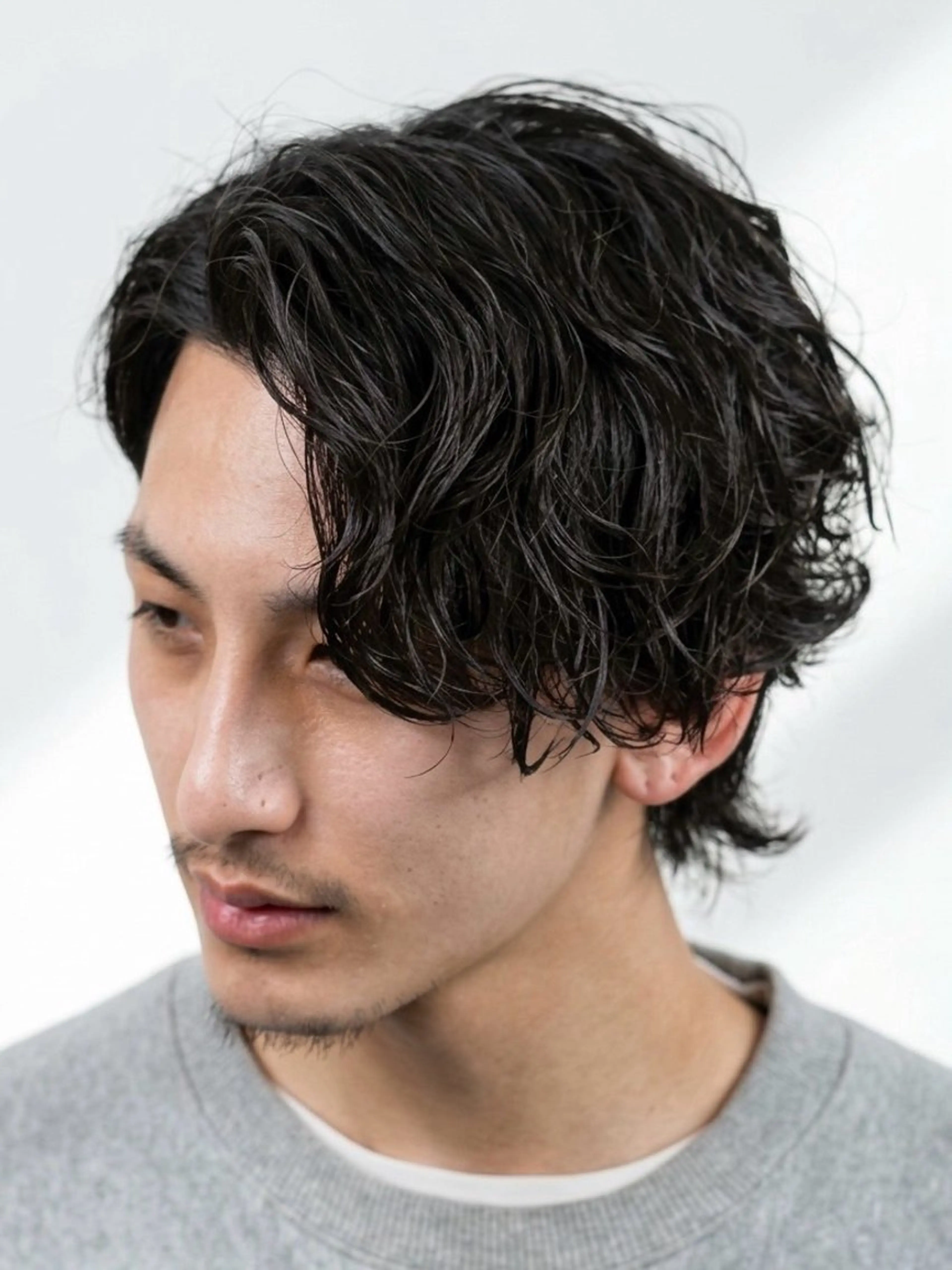パーマ メンズ メンズパーマ 弘中 友貴のヘアスタイル