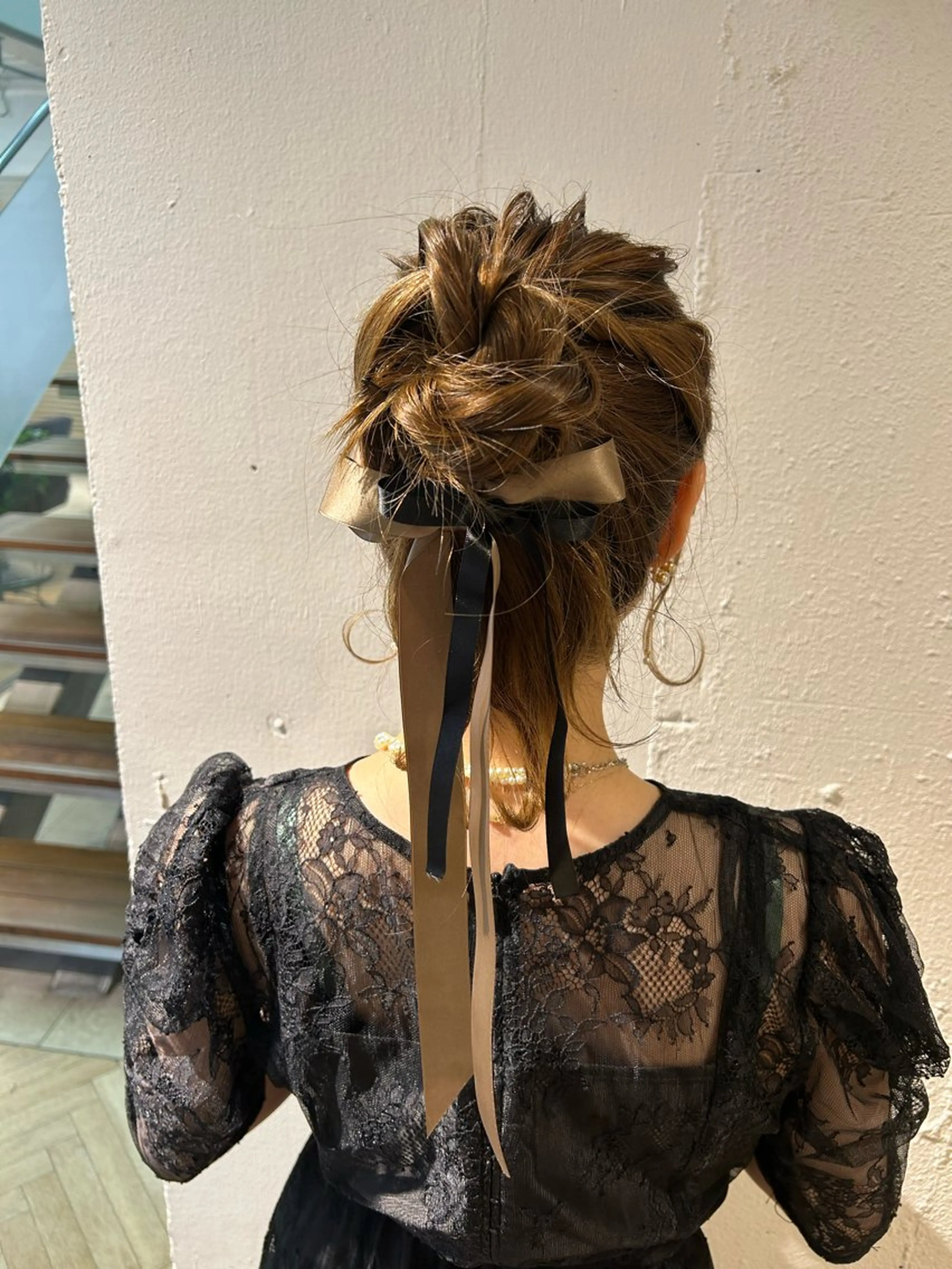 ヘアアレンジ お団子ヘア 艶カラー🌸アレンジ 🌹Sally🕊️のその他イメージ