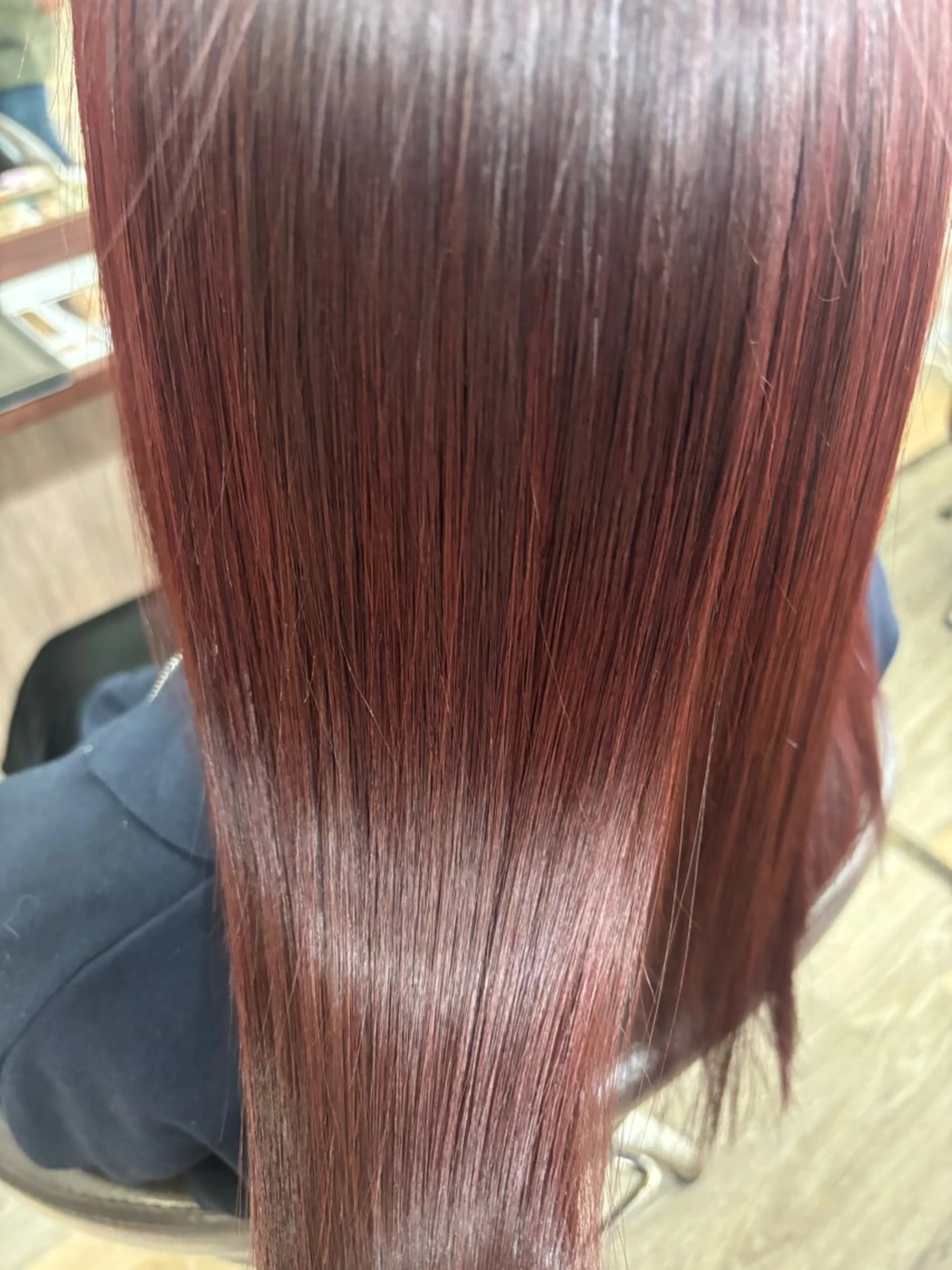 ✨[人気]✨カット+水素ケアカラー+シルクトリートメント🫧の写真