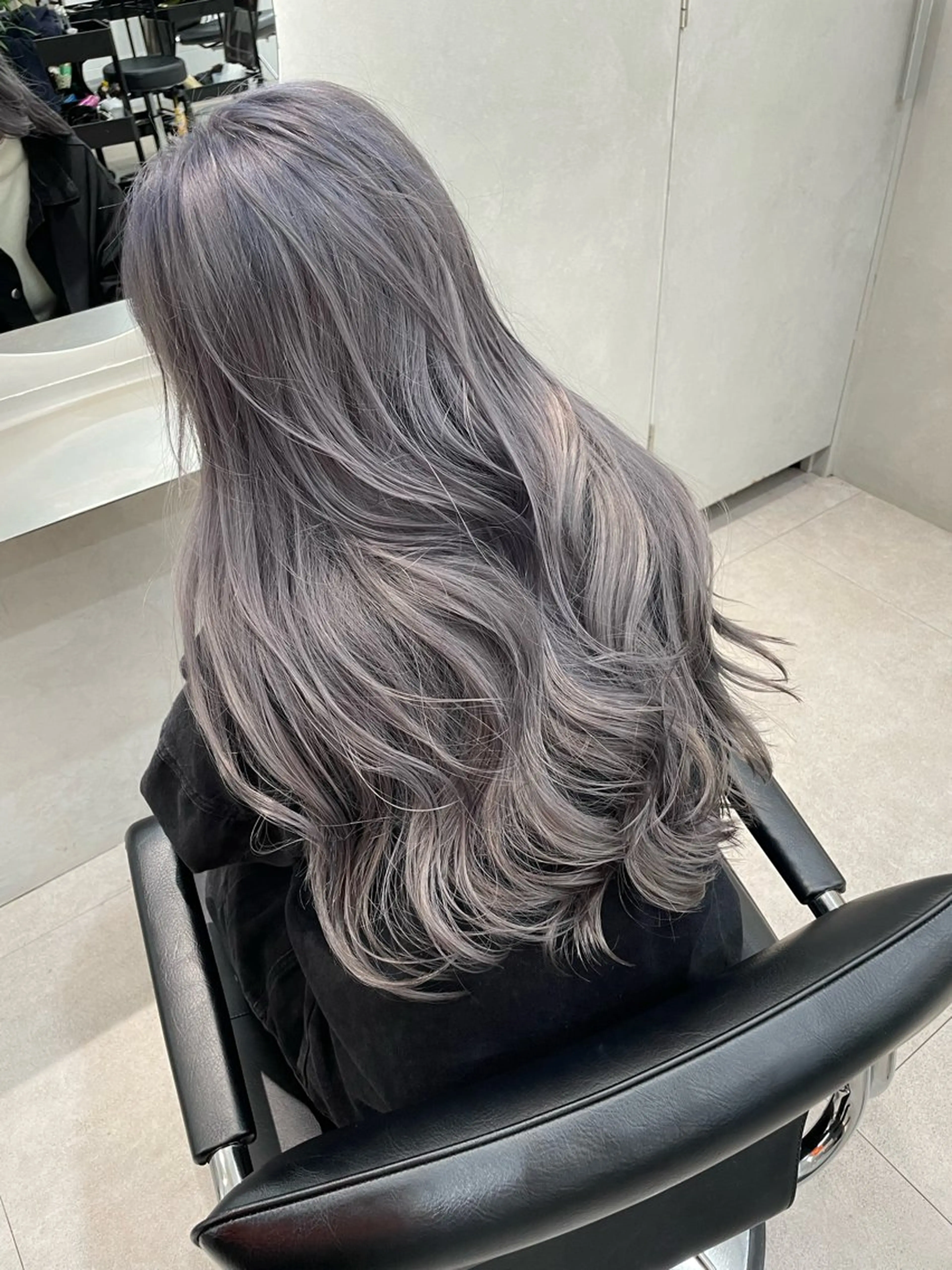 ロング カラー ✨レイヤーカット 海外ヘア/原宿✨のヘアスタイル