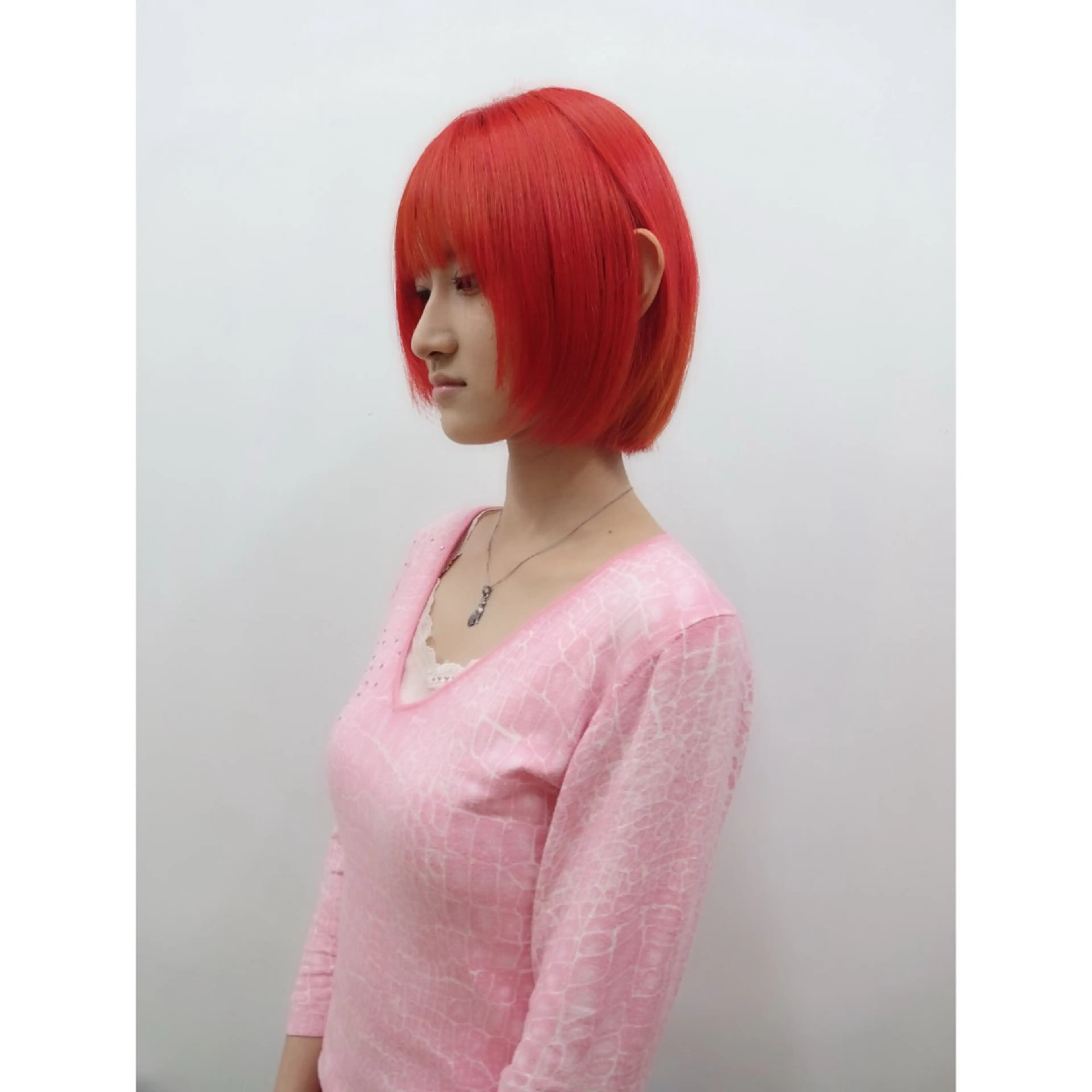 ミディアム ヘアカラー トリートメント Kanna 神奈のヘアスタイル