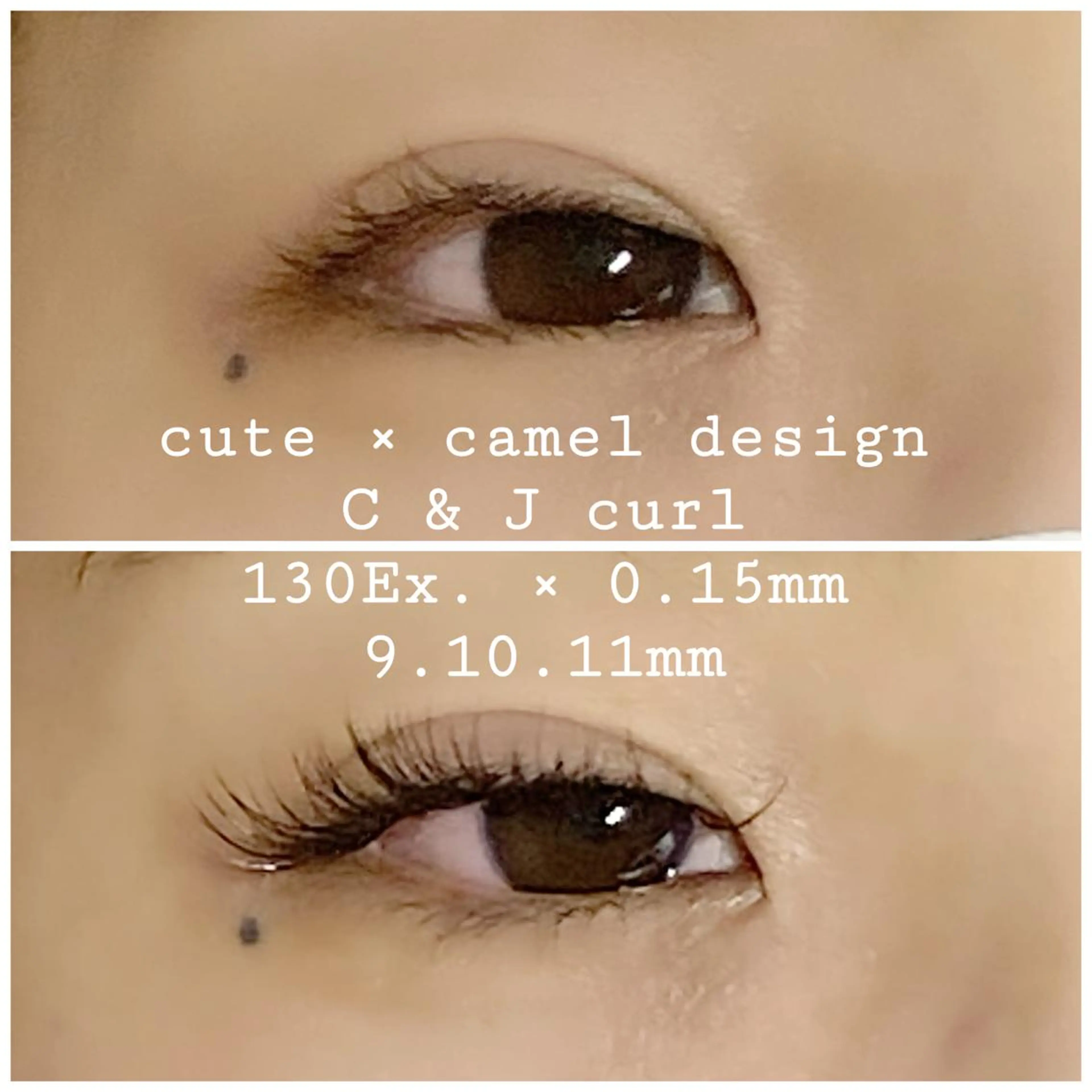 マツエク・マツパ mimośa. EyeDesignのマツエク・マツパデザイン