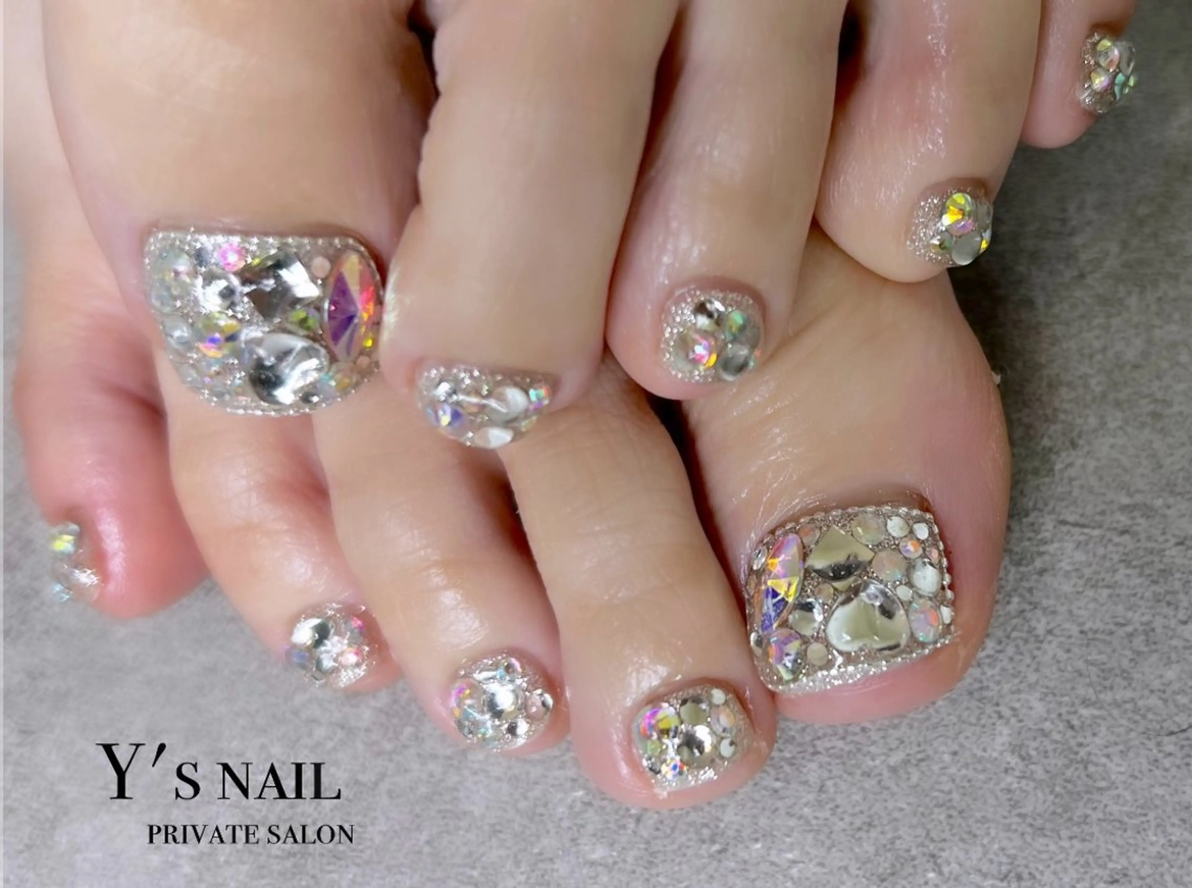 ネイル フットネイル Y's nail ˚✧₊YUIのネイルデザイン