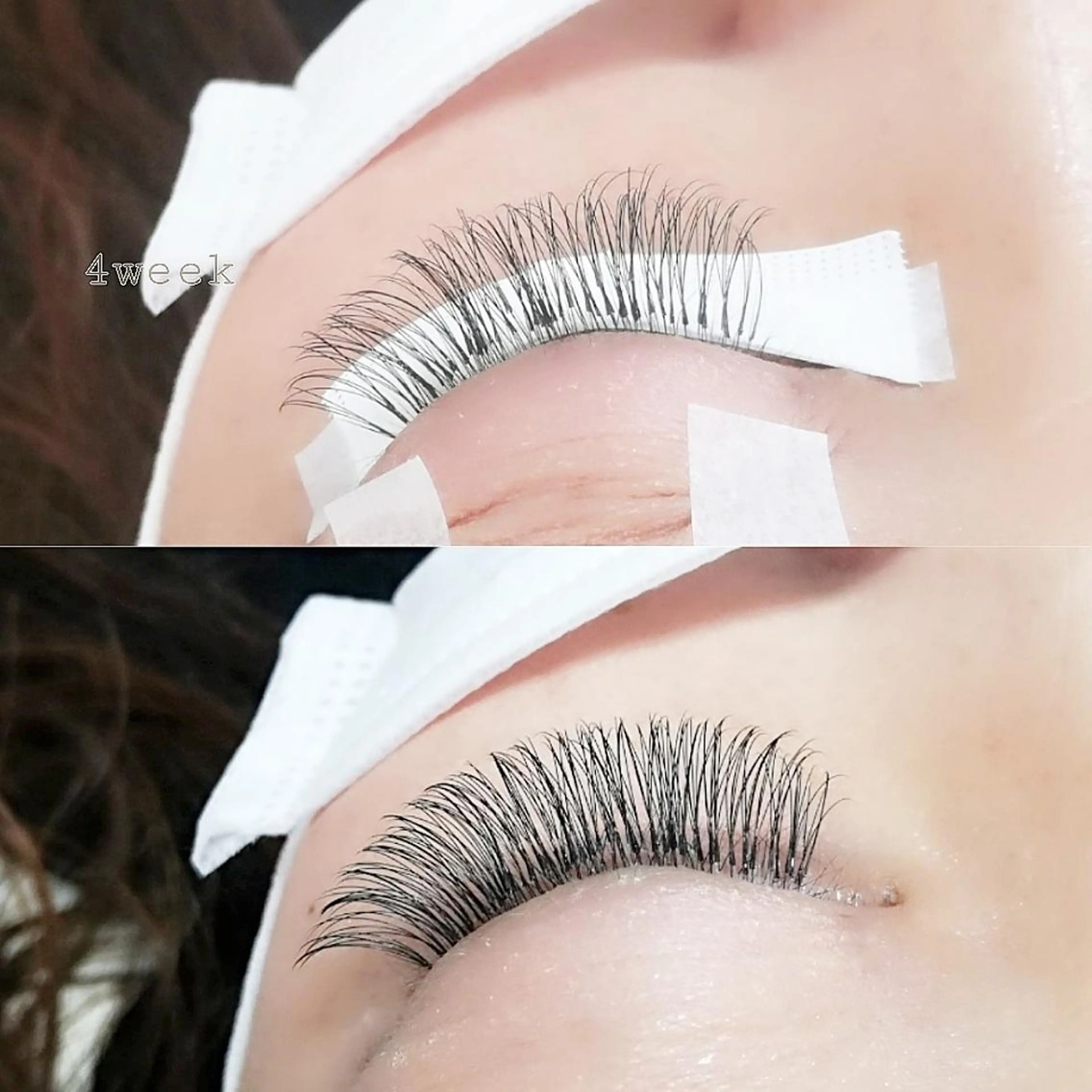 マツエク・マツパ ボリュームラッシュ LATTE eyelashのマツエク・マツパデザイン