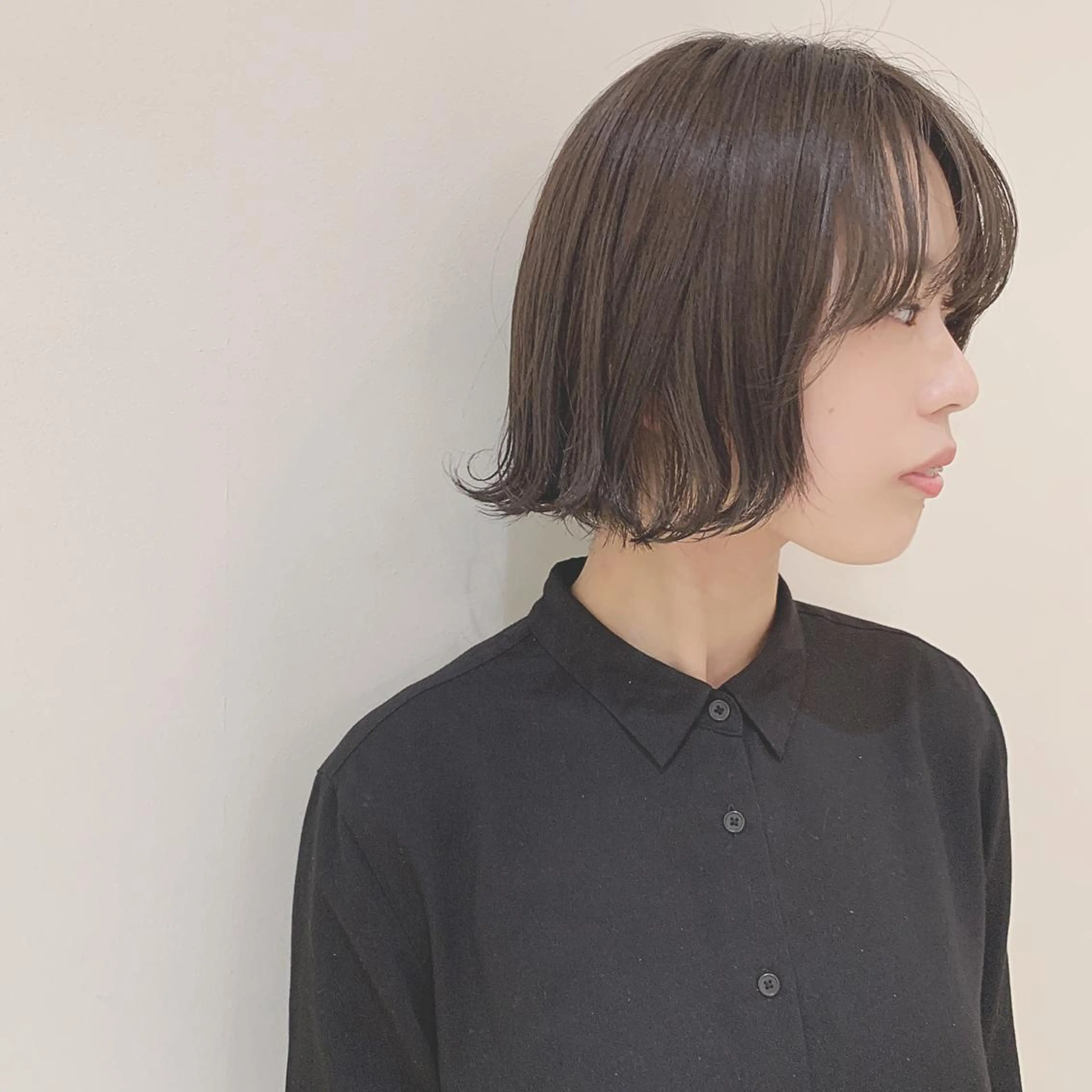 ミディアム ナチュラル/レイヤー 磯飛⭐️慎之介のヘアスタイル