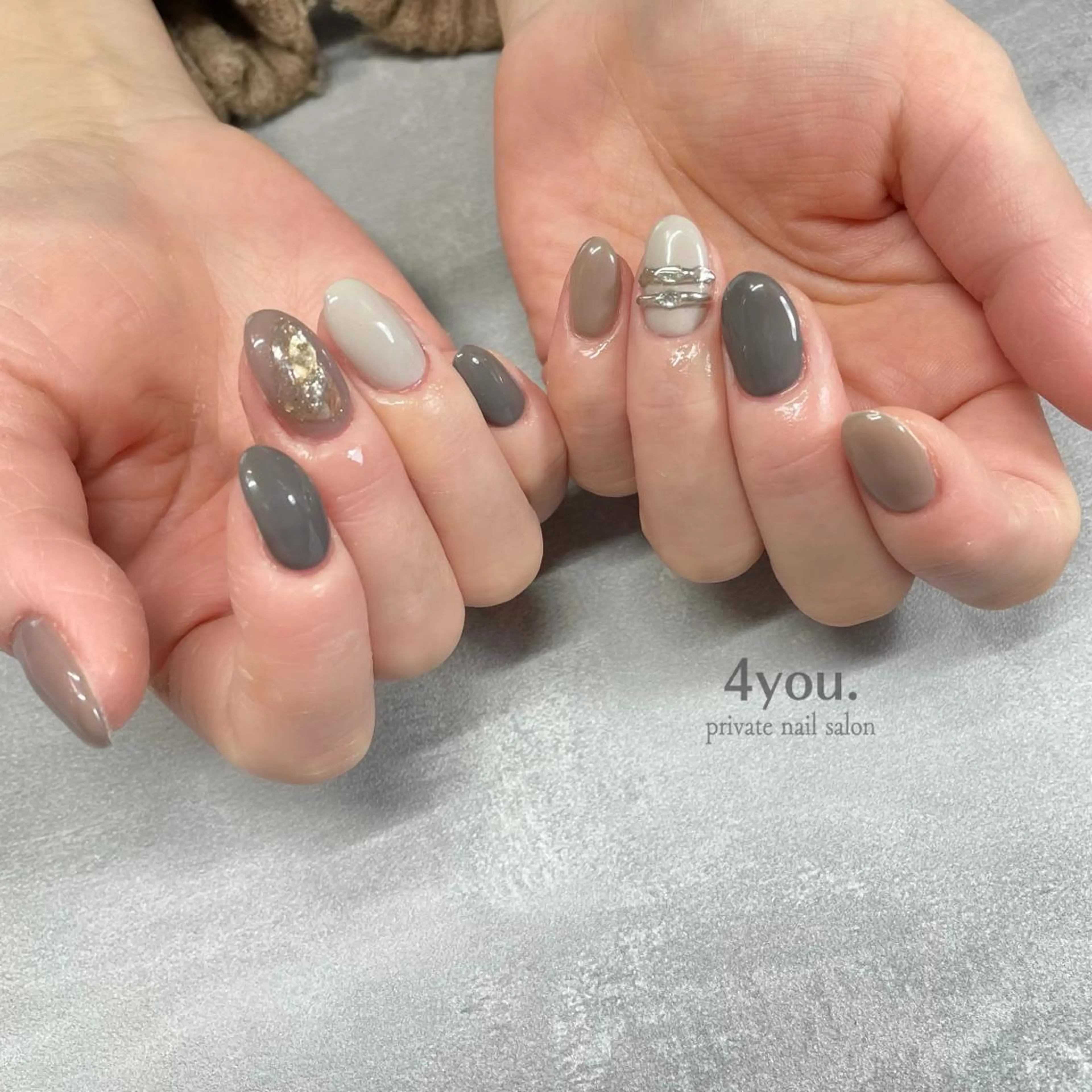 ネイル nail salon ４ｙｏｕ．のネイルデザイン