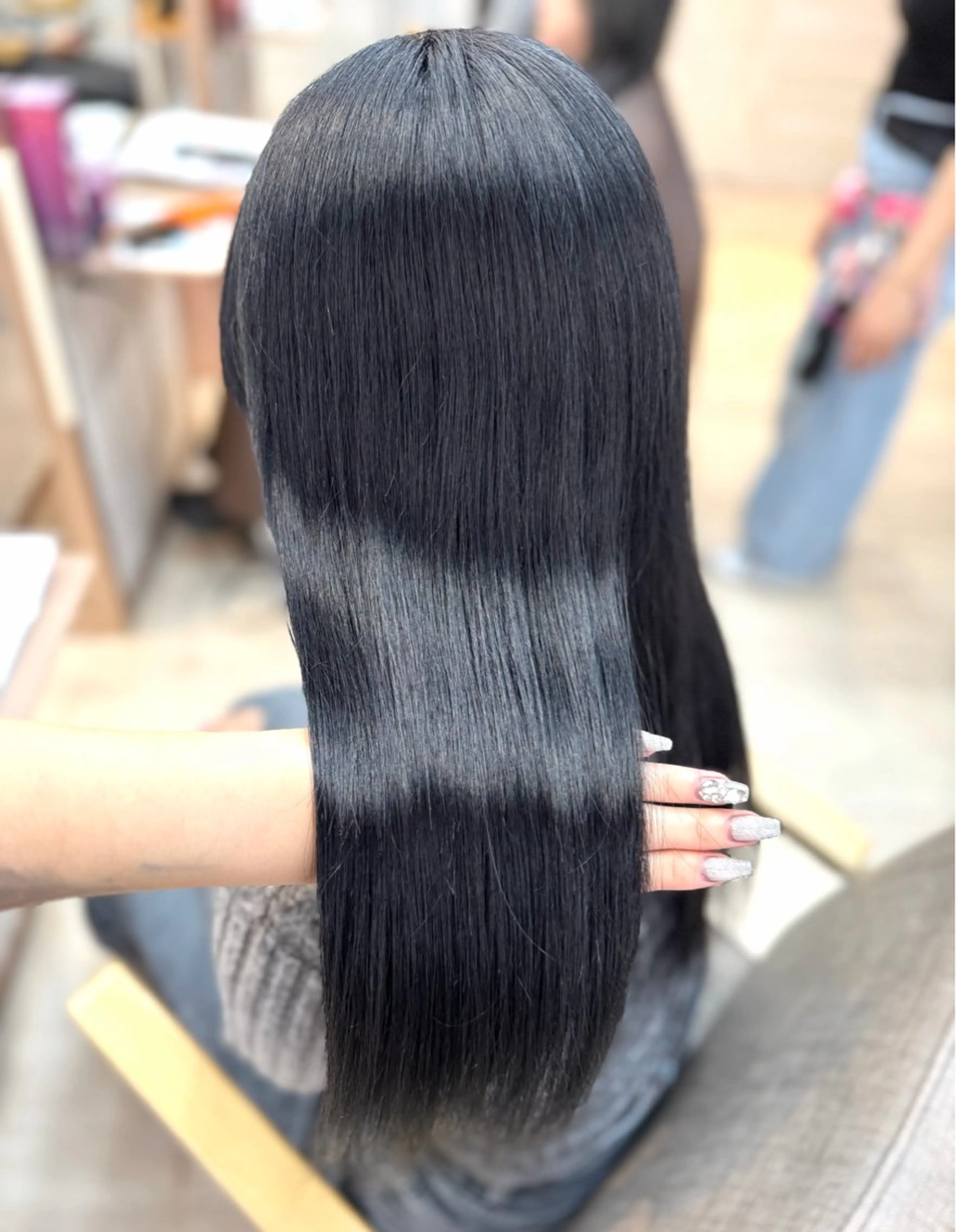 ロング カラー ヘアカラー トリートメント 🩶鈴木茉奈🩶艶髪 /透明感/暖色カラーのヘアスタイル