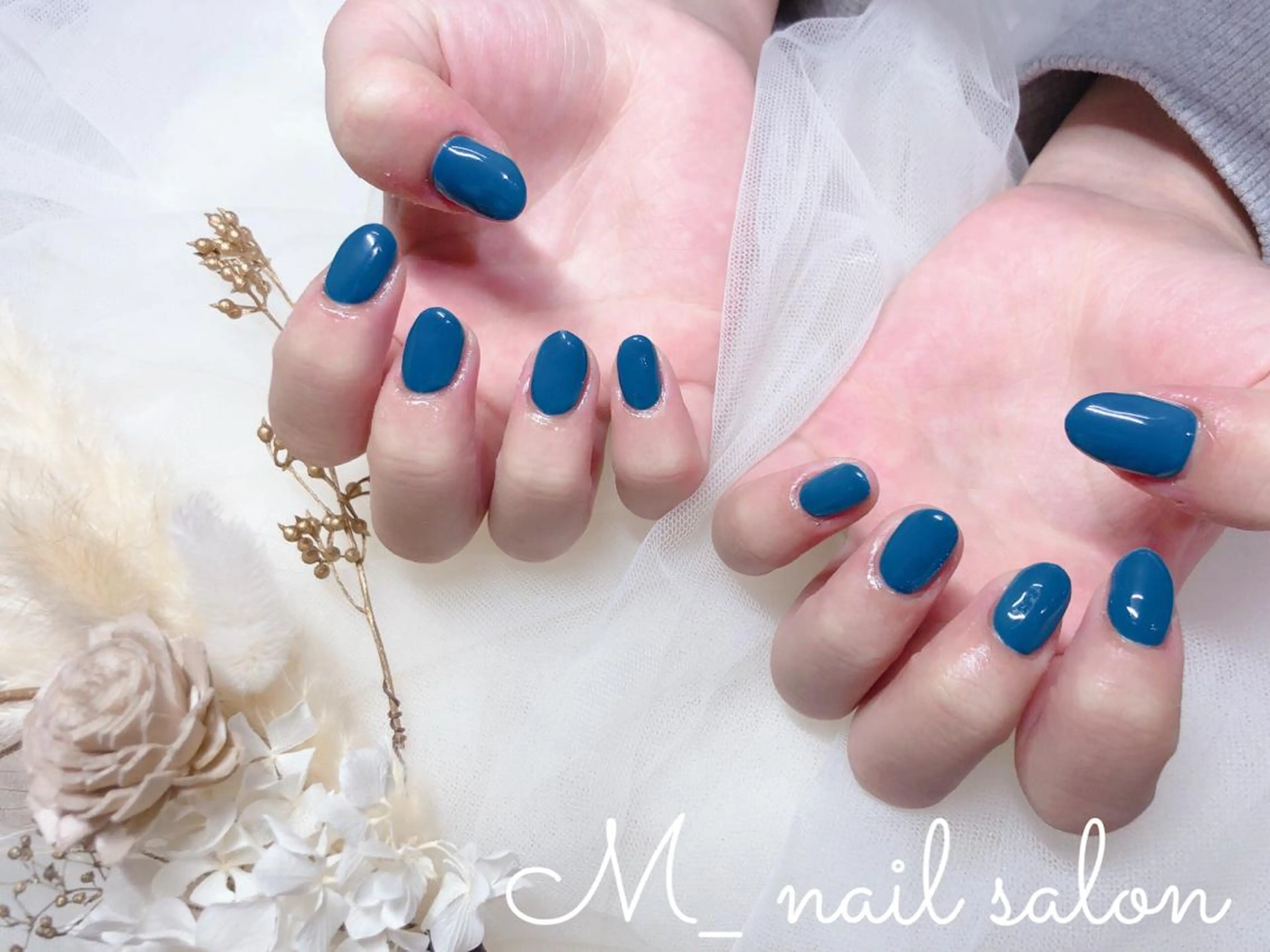 ネイル ワンカラーネイル M_ nail salonのネイルデザイン