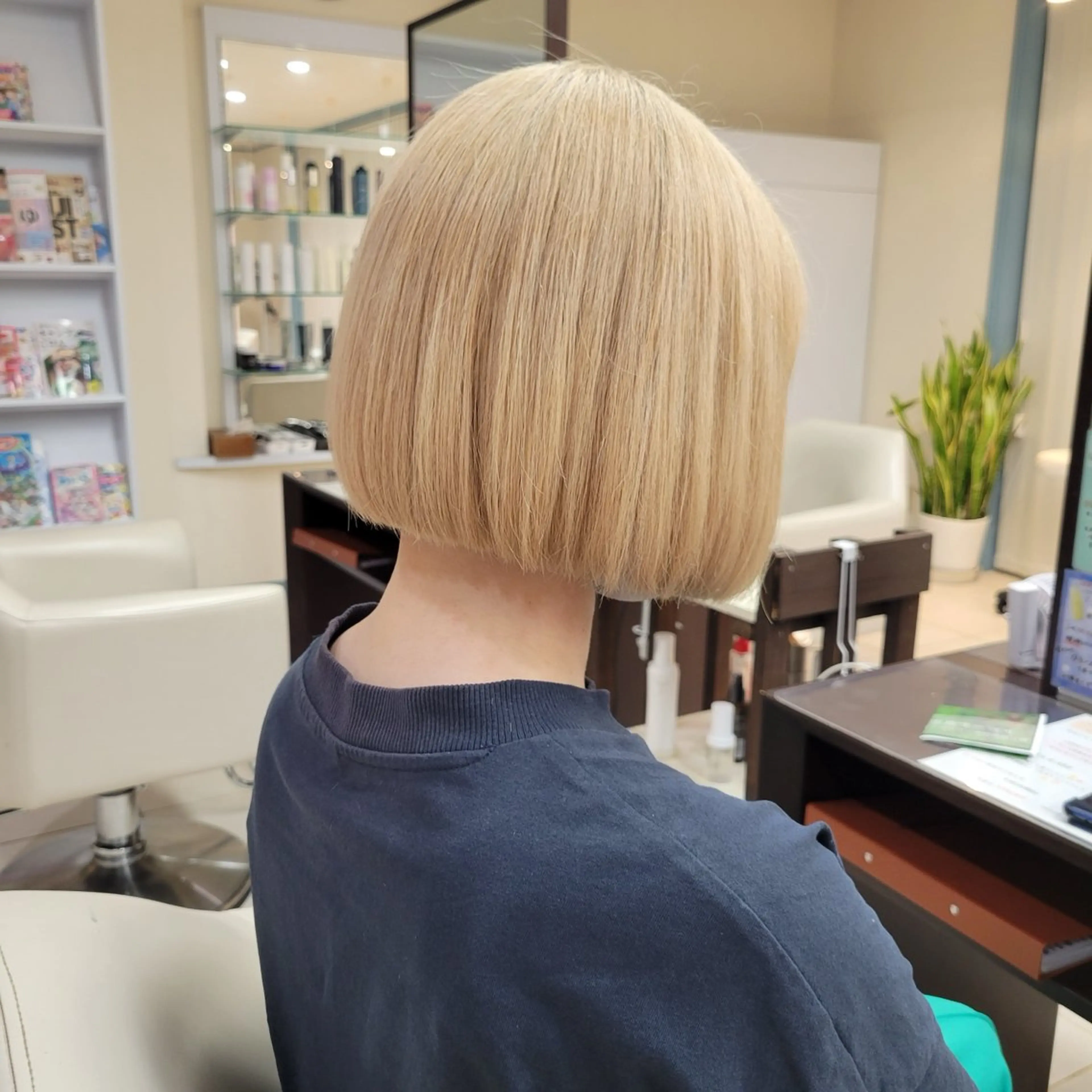 ショート ヘアカラー 髪質改善/店長/ 稲葉史泰のヘアスタイル