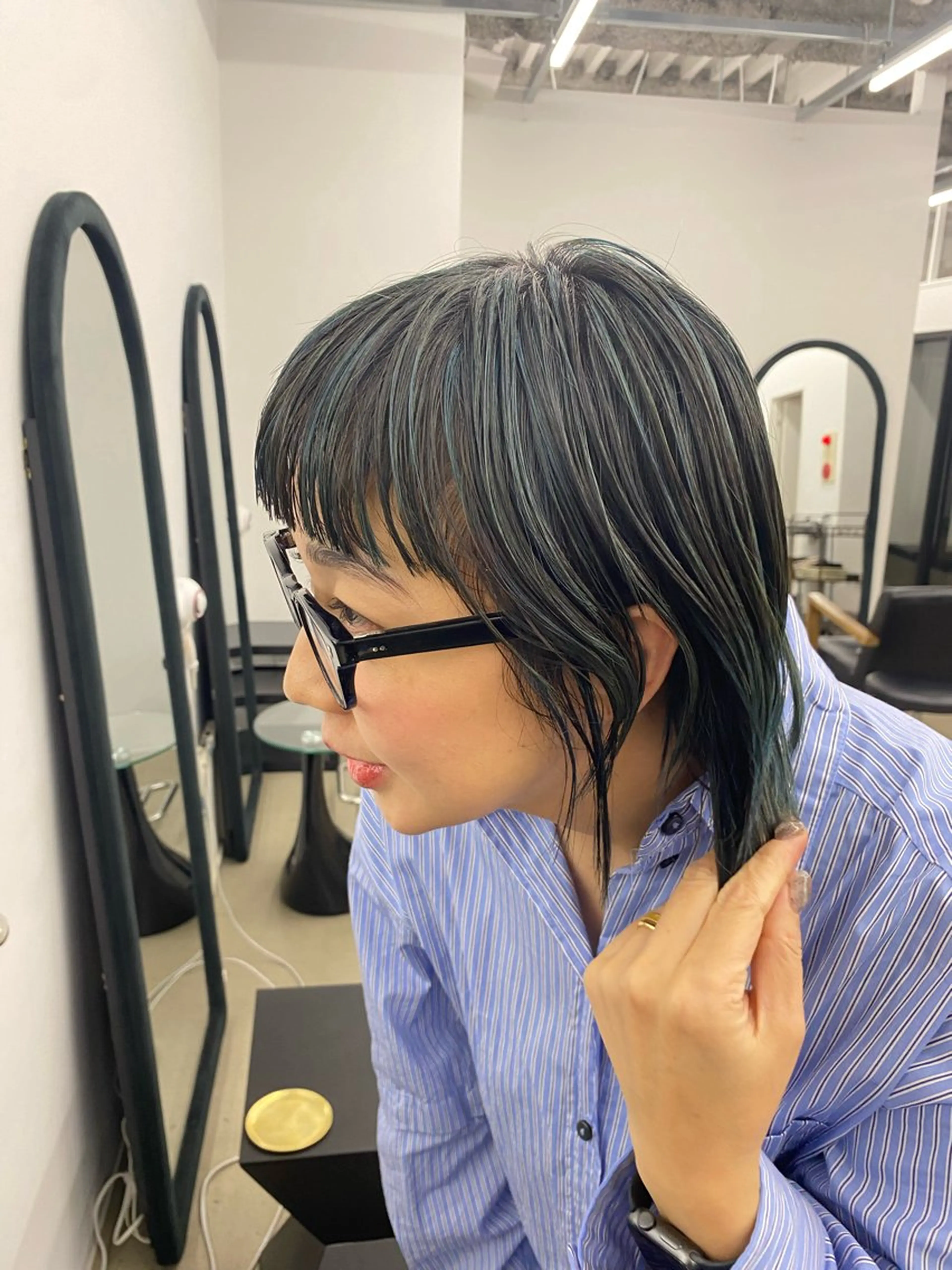 ミディアム カラー ご予約は2月まで！ maho‪🐈🎀のヘアスタイル