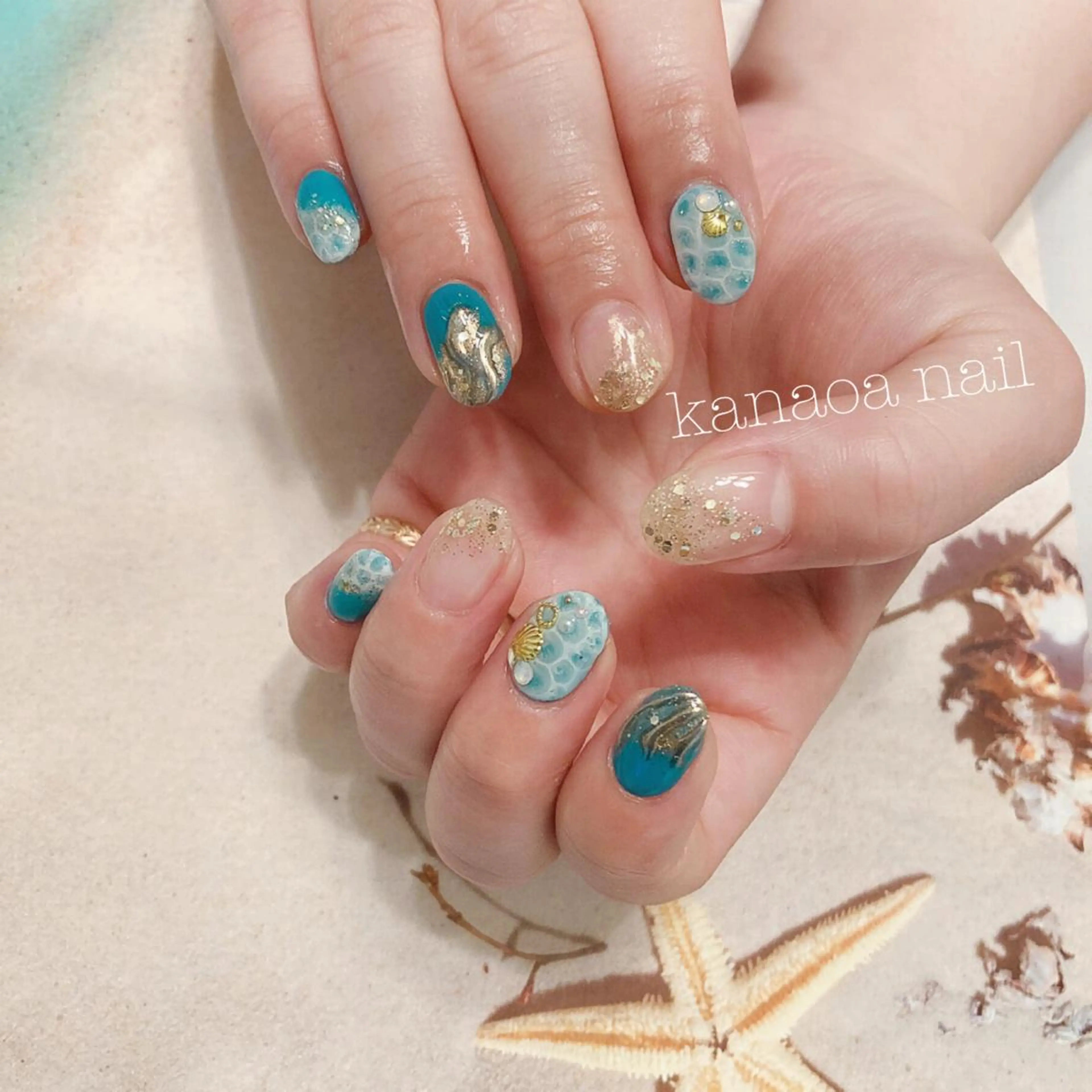 ネイル kanaoa nailのネイルデザイン
