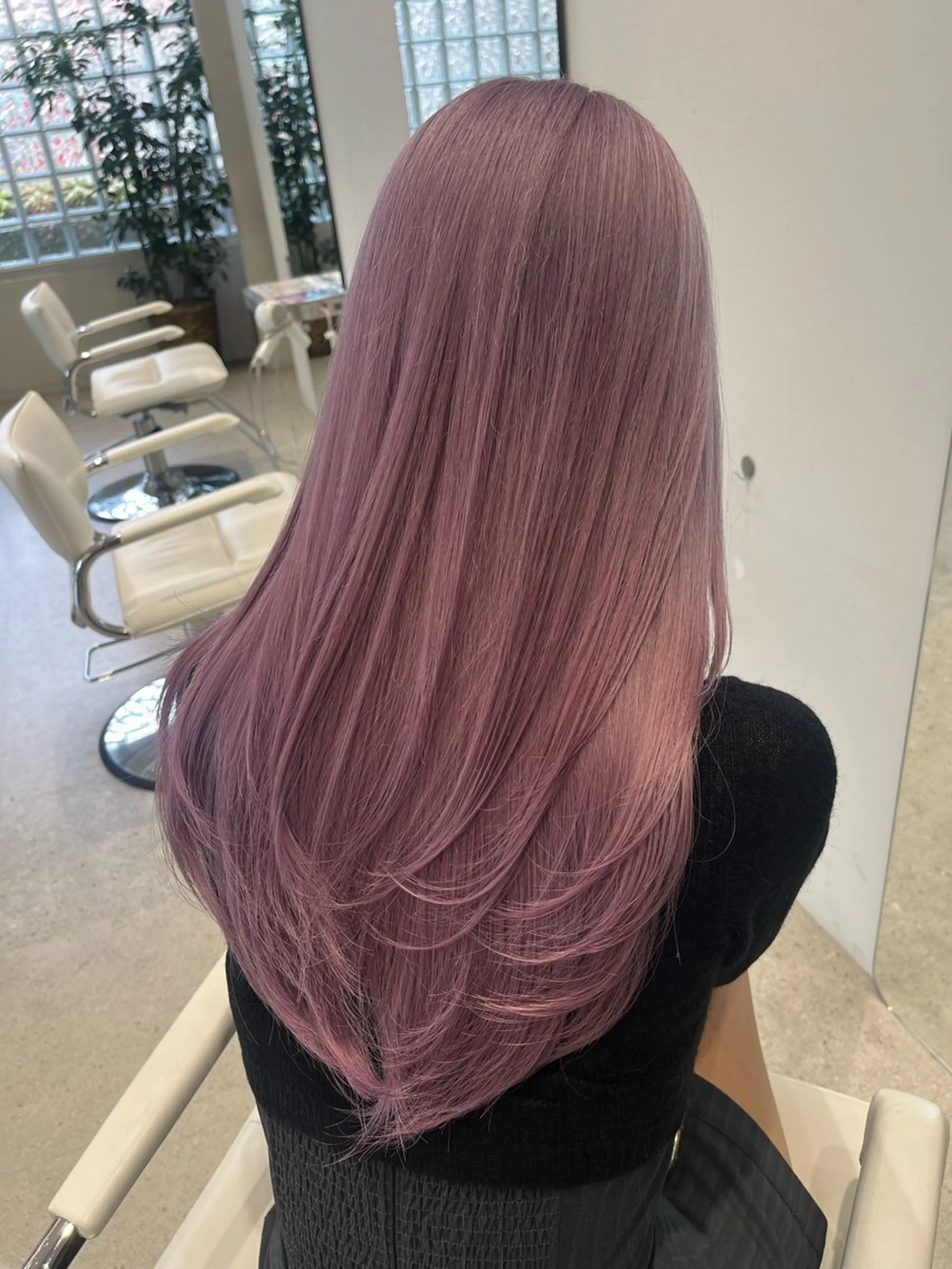 ロング ヘアカラー はなか🌷カラー モデル募集中✂️のヘアスタイル