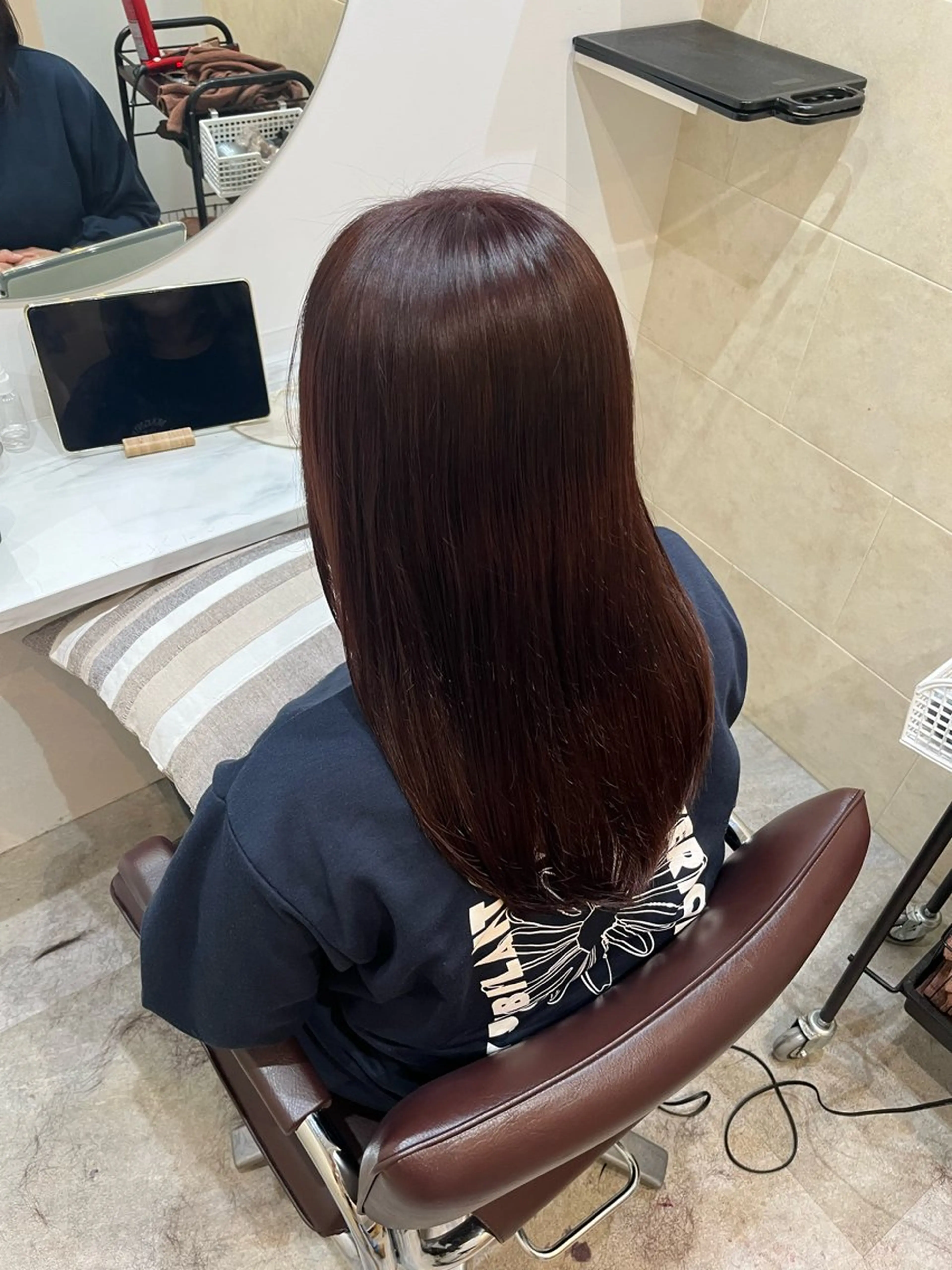 セミロング カラー 【髪質改善 艶髪】 布川 莉穂のヘアスタイル