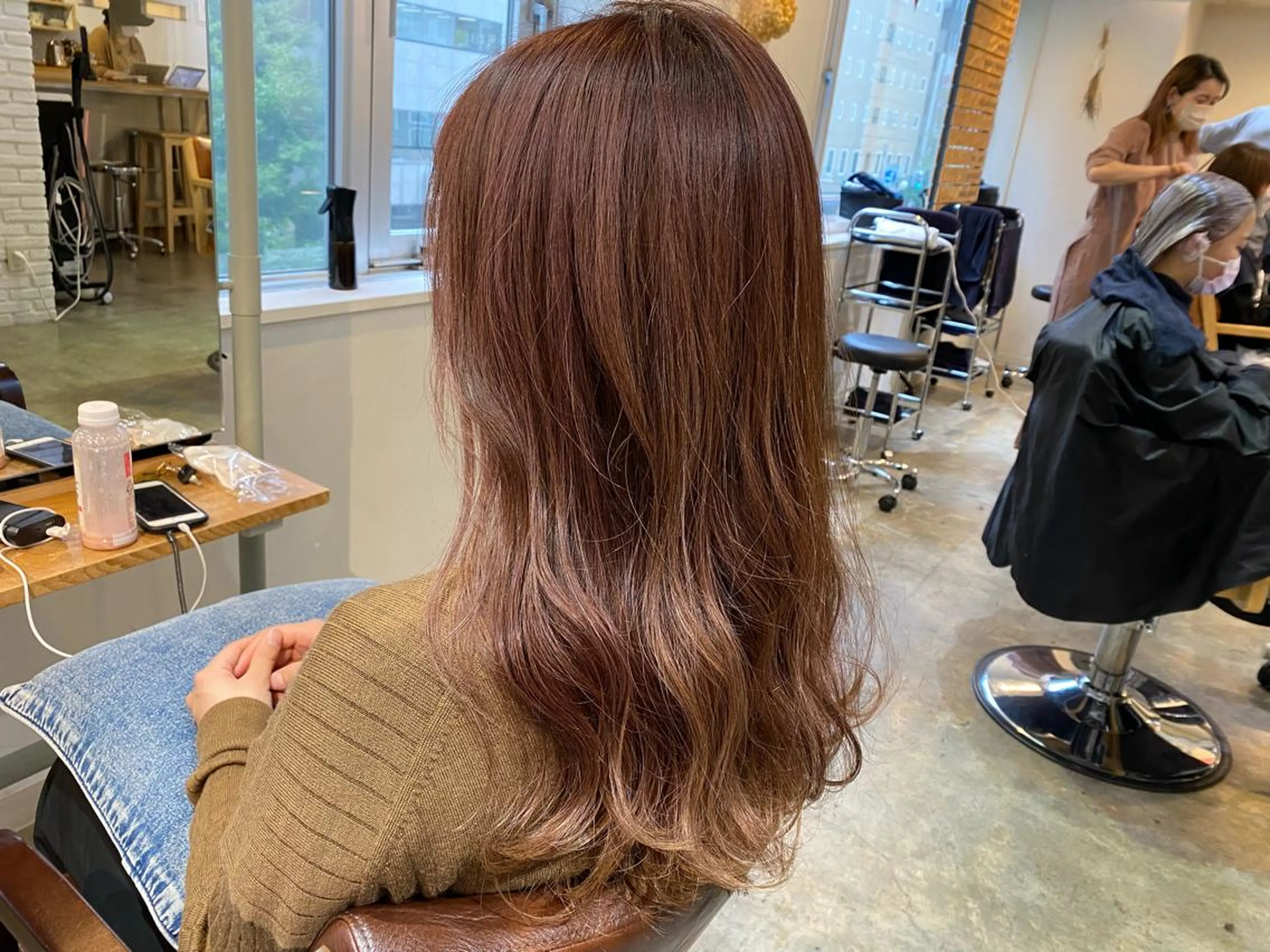 ロング カラー やまぐち あやみのヘアスタイル