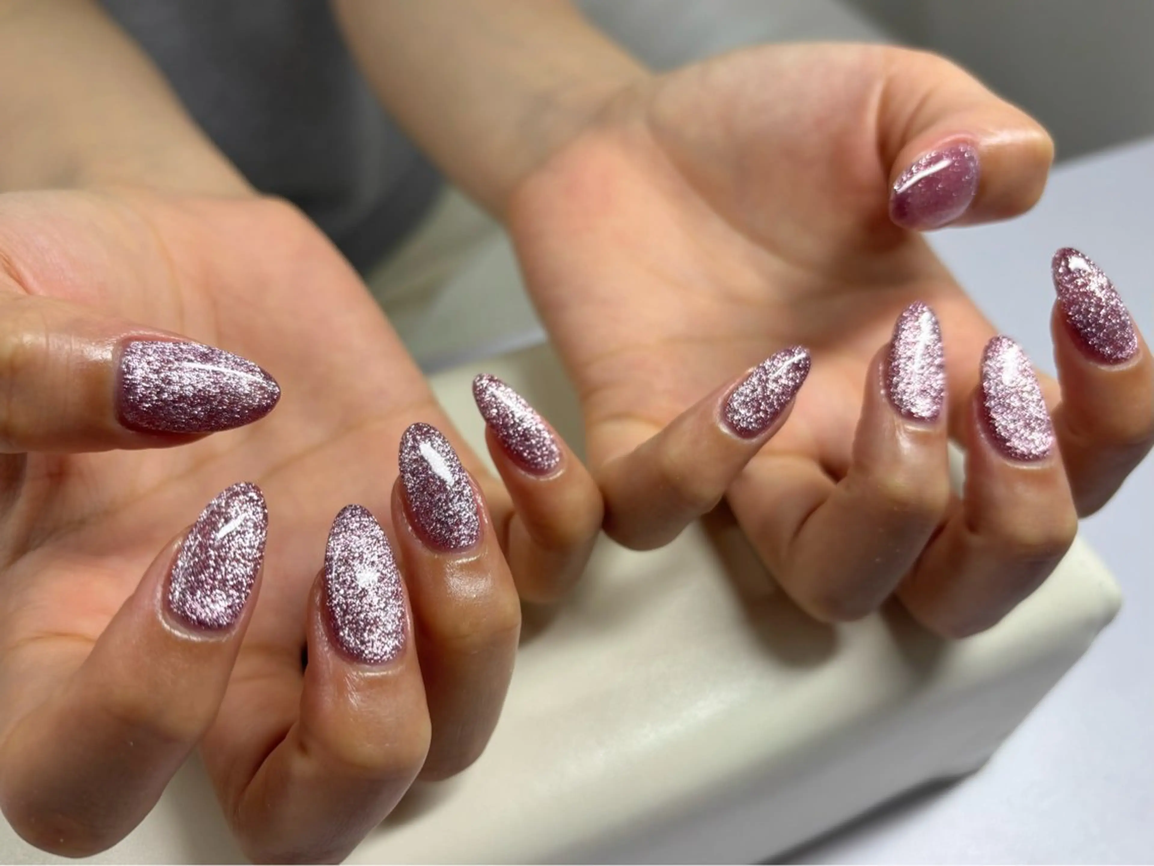 ネイル マグネットネイル 永田 明茜のネイルデザイン