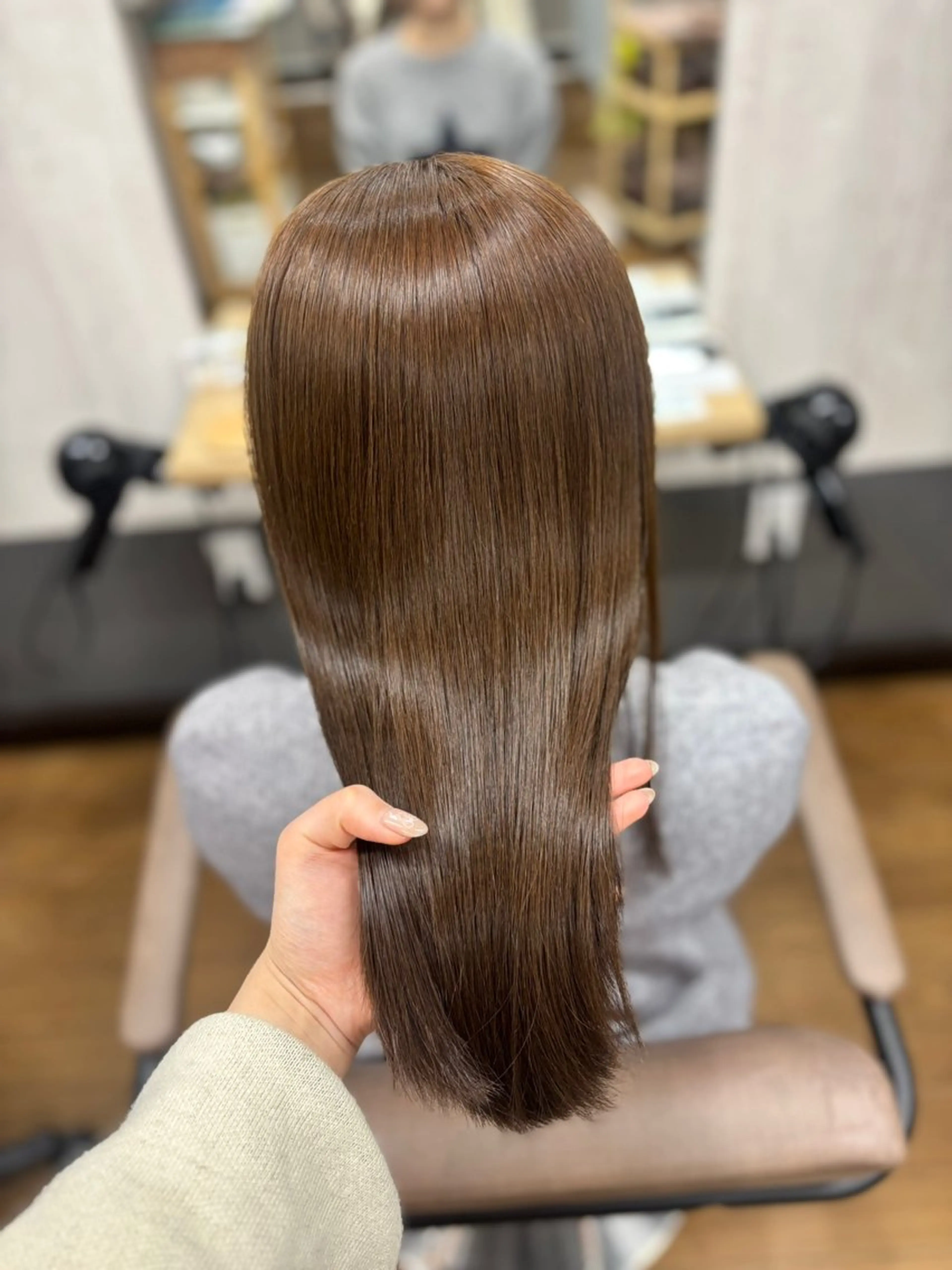 ロング カット ヘアカラー トリートメント 🩵 honoka🩵のヘアスタイル