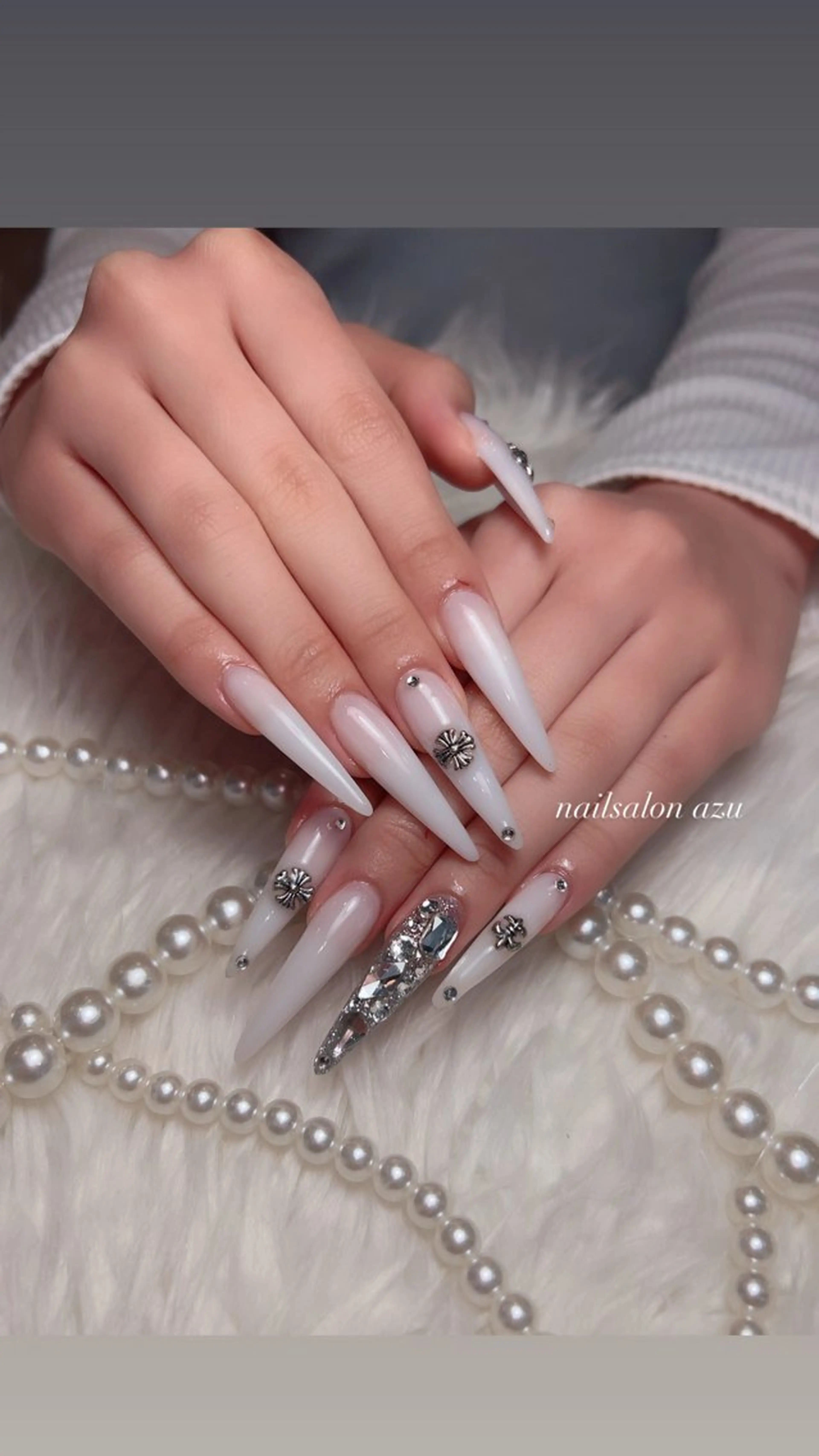 ネイル ワンカラーネイル nailsalon azu Hinaのネイルデザイン