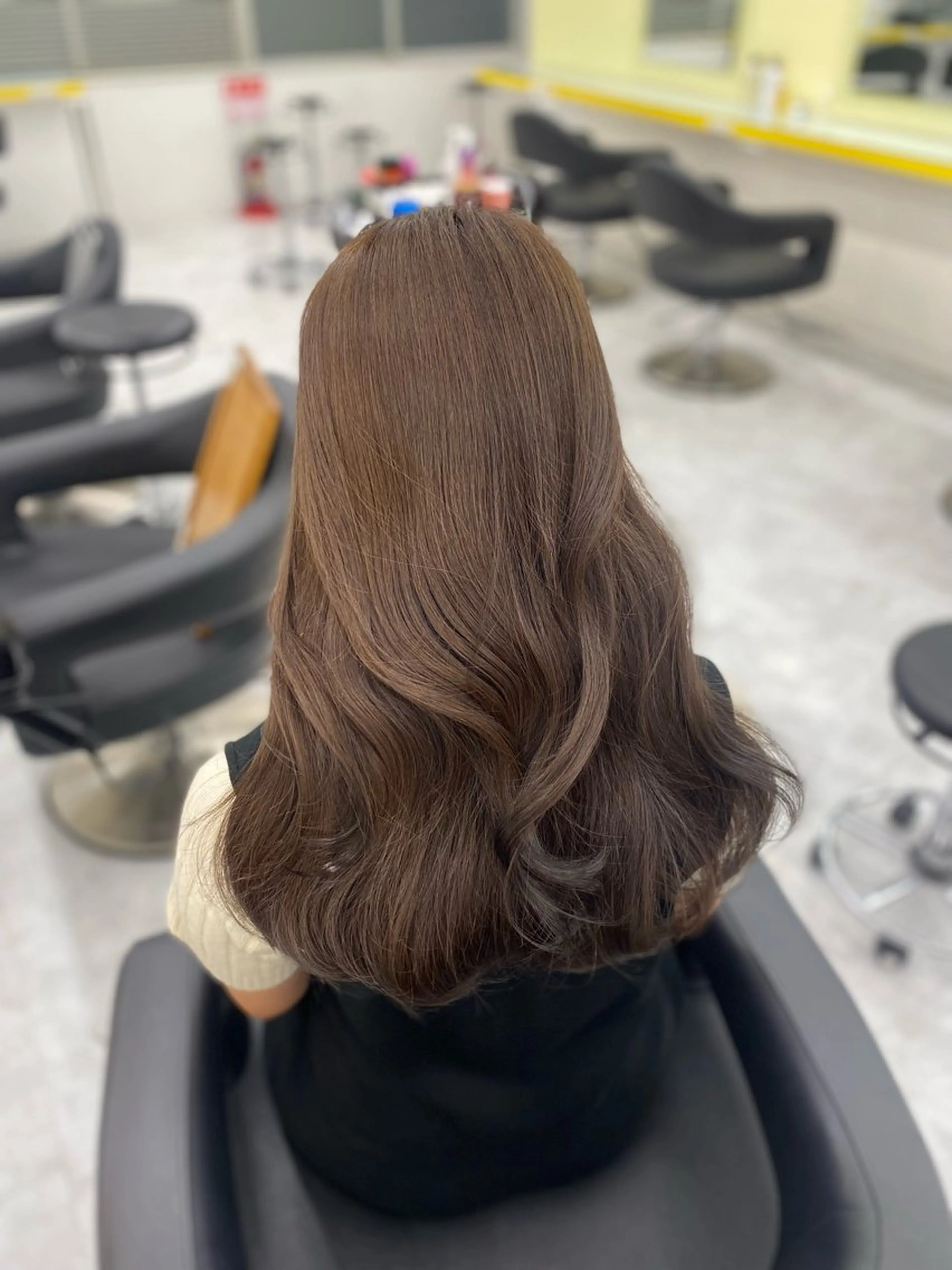 セミロング カラー パーマ ヘアアレンジ メンズ キッズ メンズブリーチ ブリーチ ブリーチなしカラー ヘアカラー Lumo所属・💖横浜ブリーチなし 💖MIHOのヘアスタイル