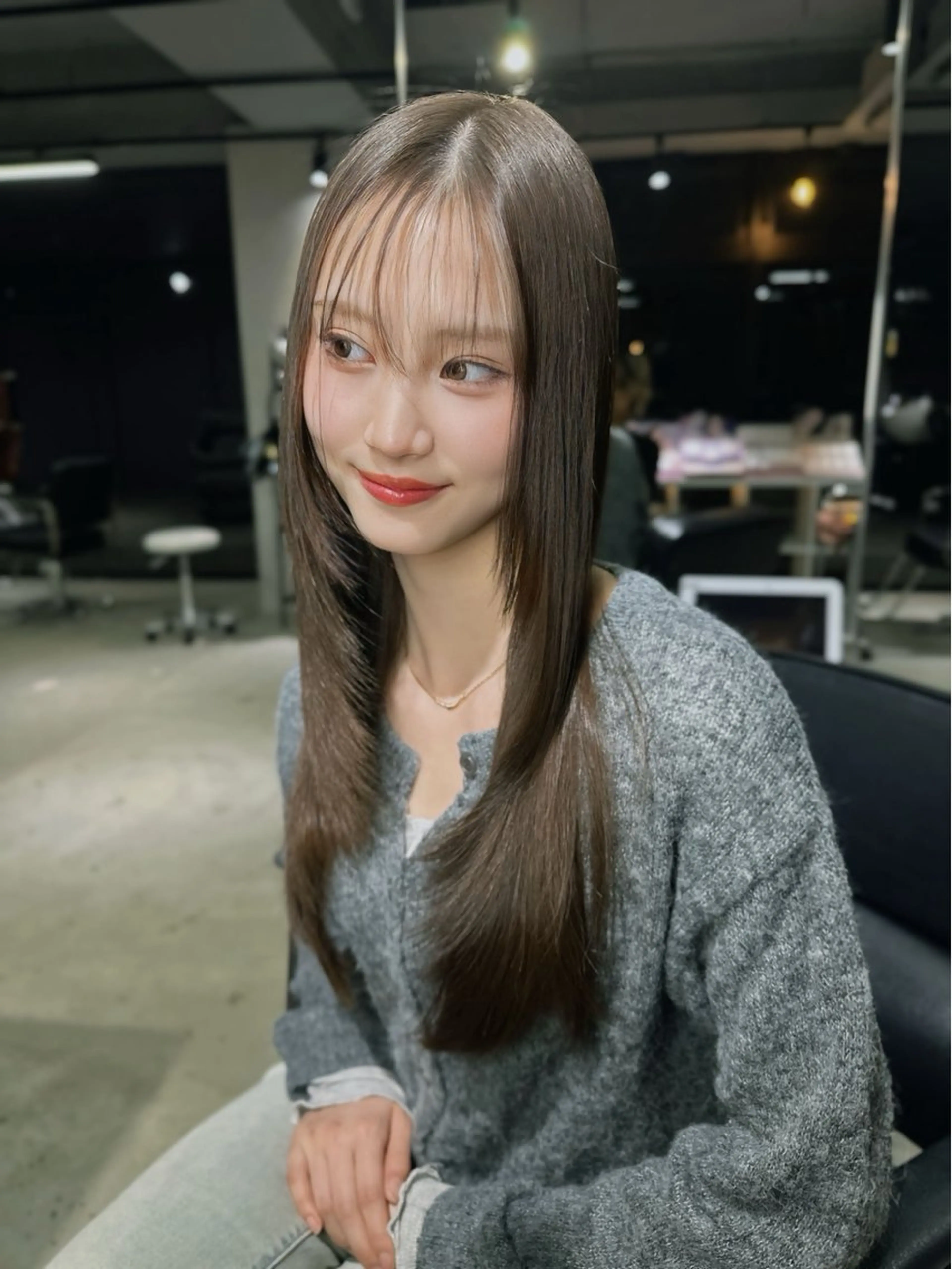 ロング カラー カット ヘアカラー トリートメント ワンホン/エクステ ケラチン/Kaitoのヘアスタイル