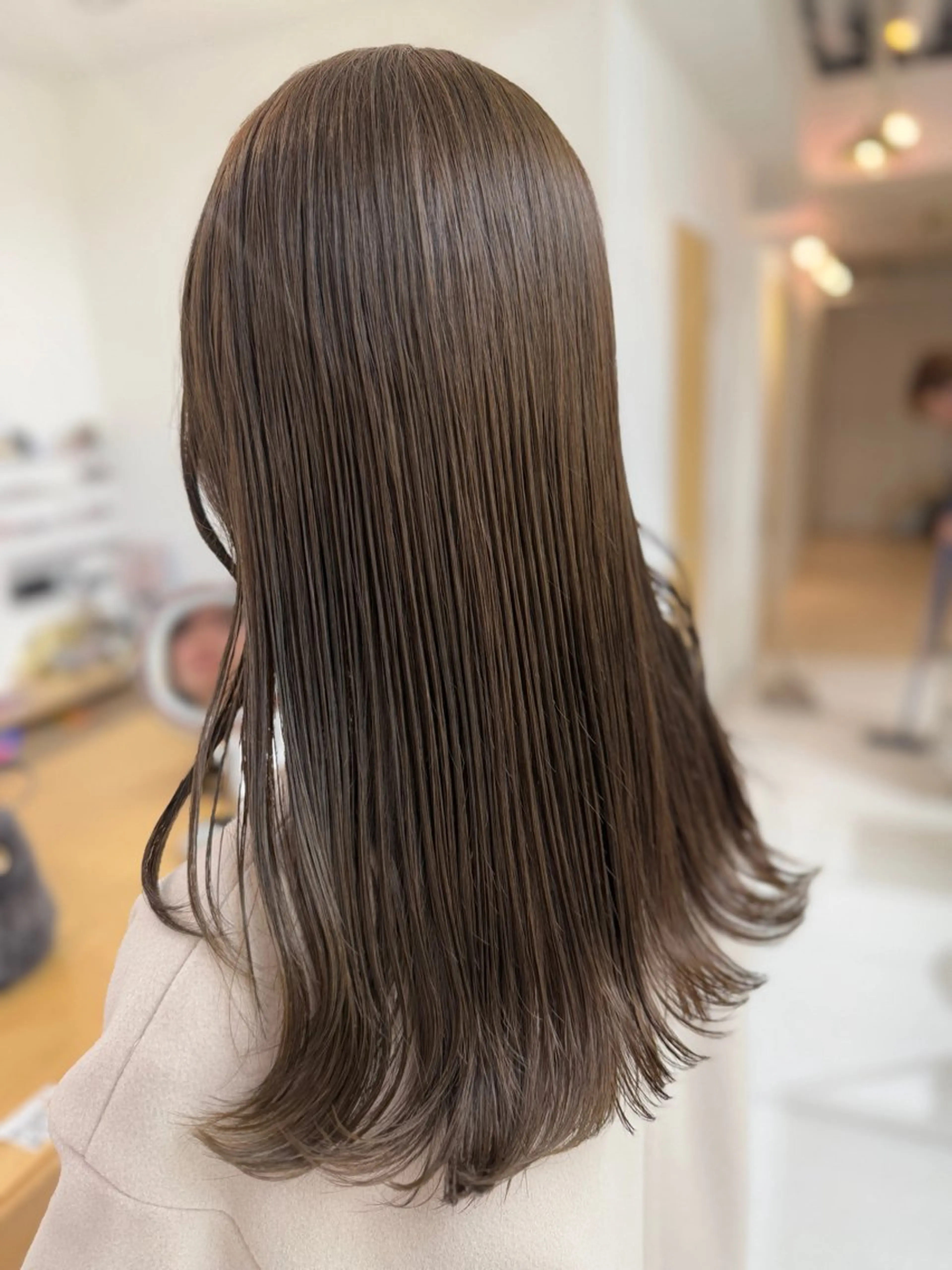 カット＋カラー＋Aujuaトリートメント✨ツヤツヤ美髪コース✨ 【初めて&２回目のご来店の方限定価格】の写真